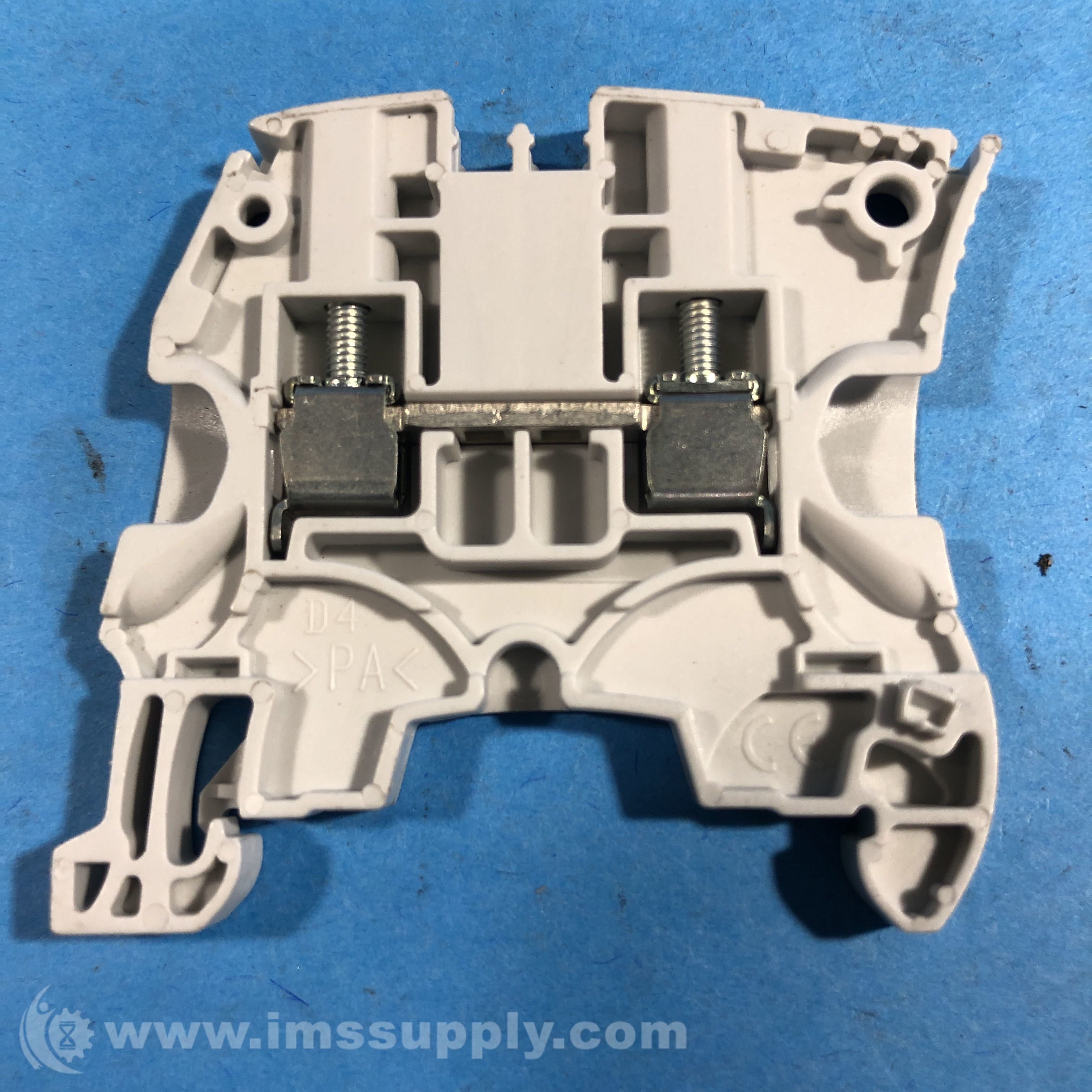 TE Connectivity ZS4 Grey DIN Rail Terminal Block IMS Supply