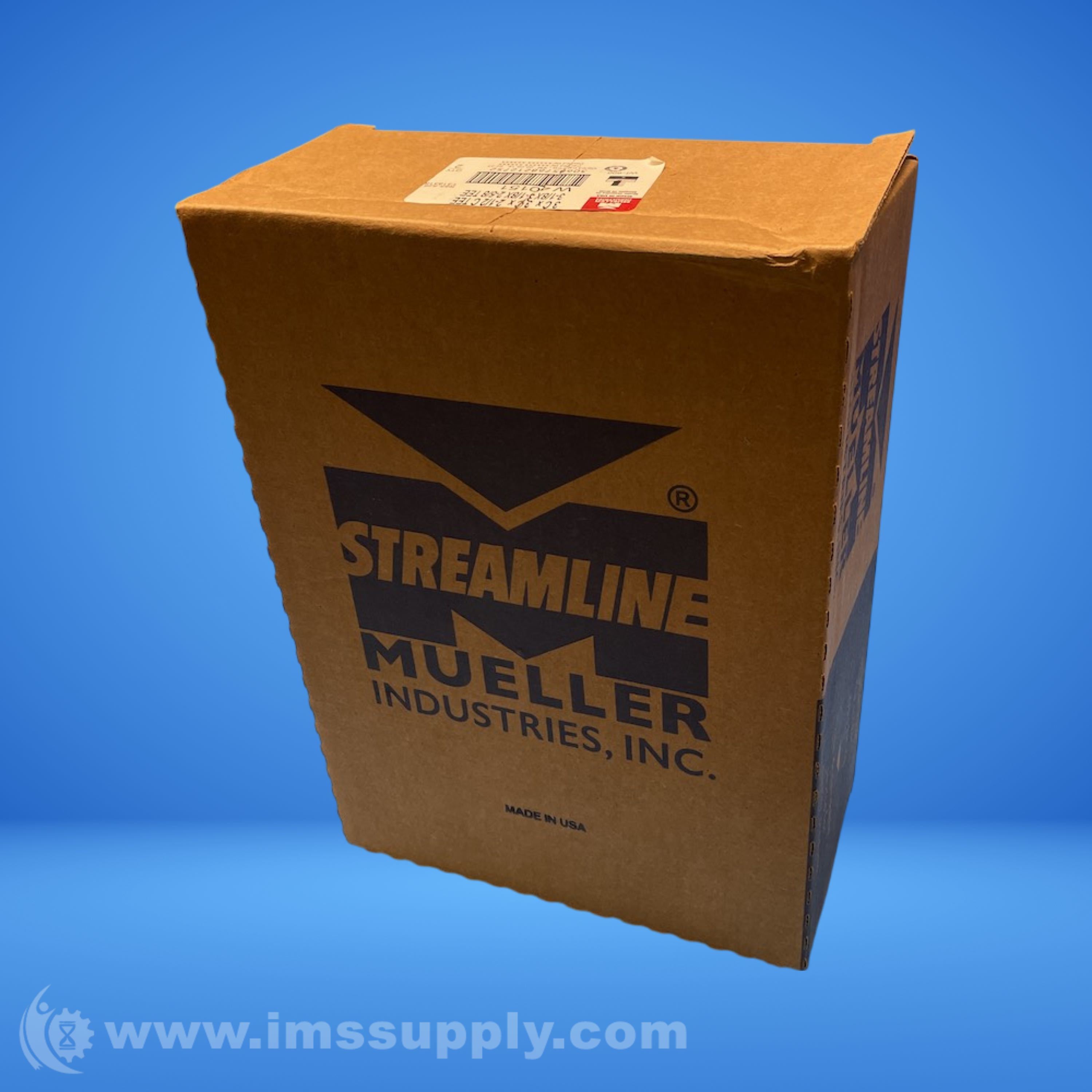 Mueller Industries W 40151 Box of 2 Copper Sweat Reducing Tees - IMS Supply