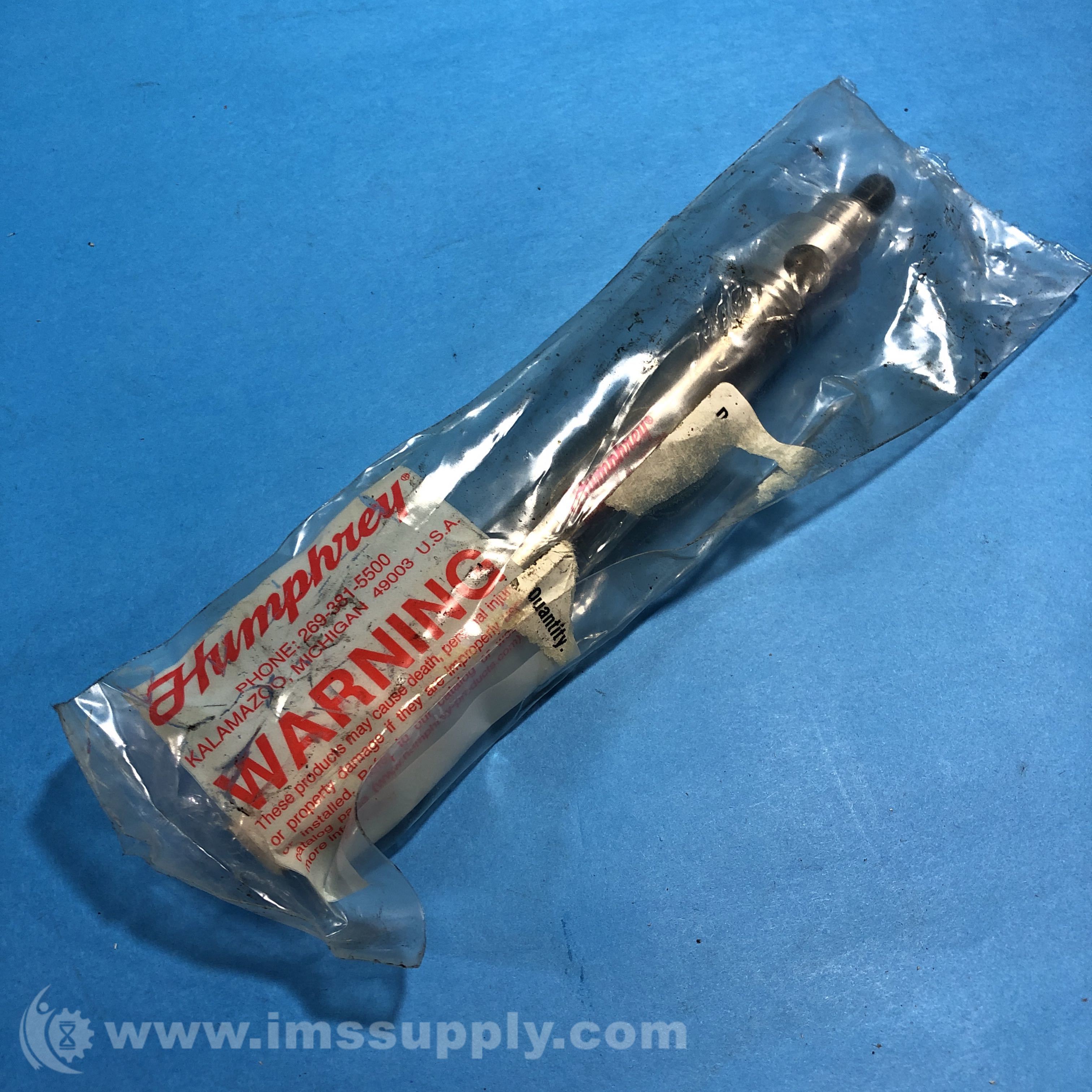 Humphrey 7DP3 SS Disposable Double Acting Air Cylinder IMS Supply