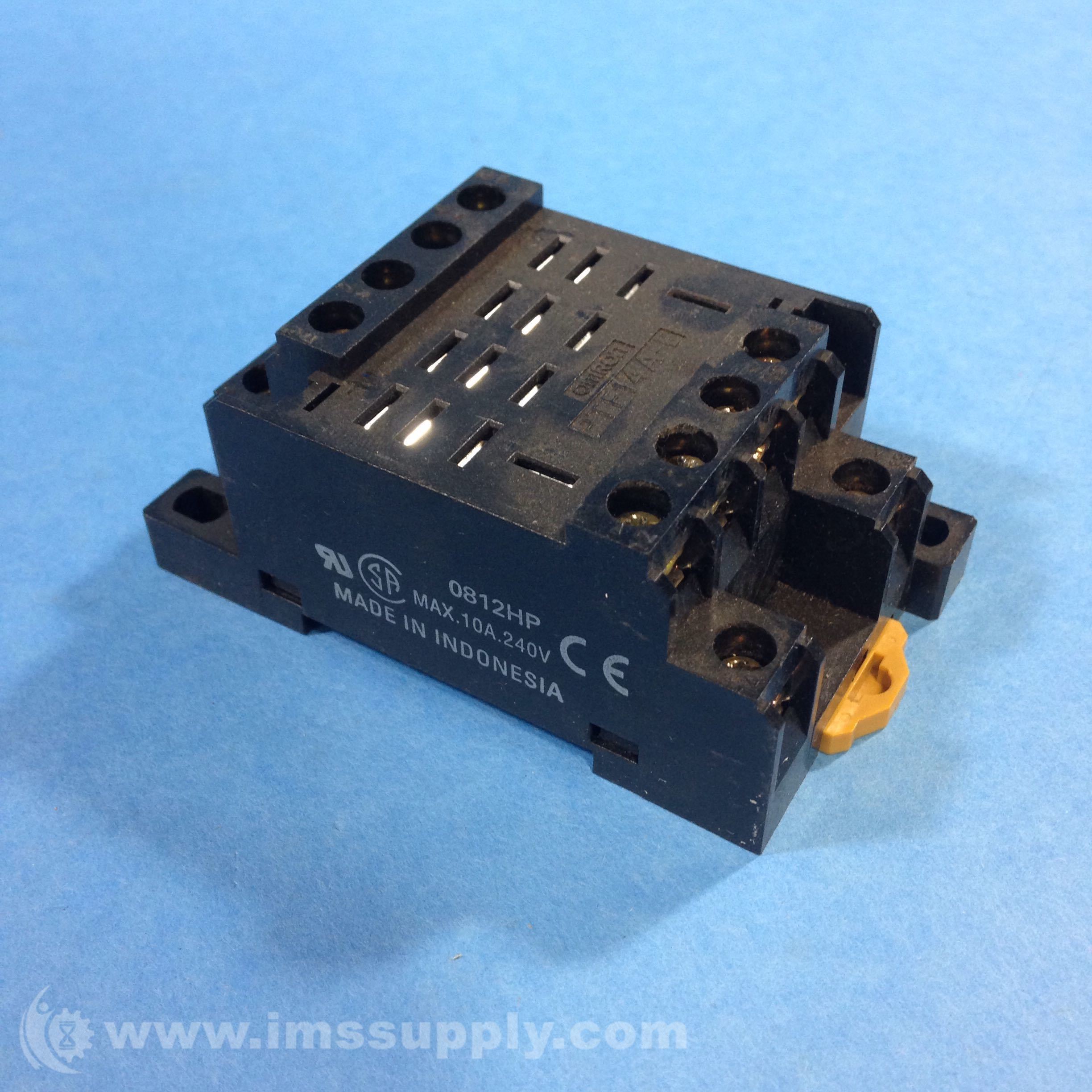Omron PTF-14A-E Relay, Socket, 4 Pole Relay, General Purpose - IMS Supply