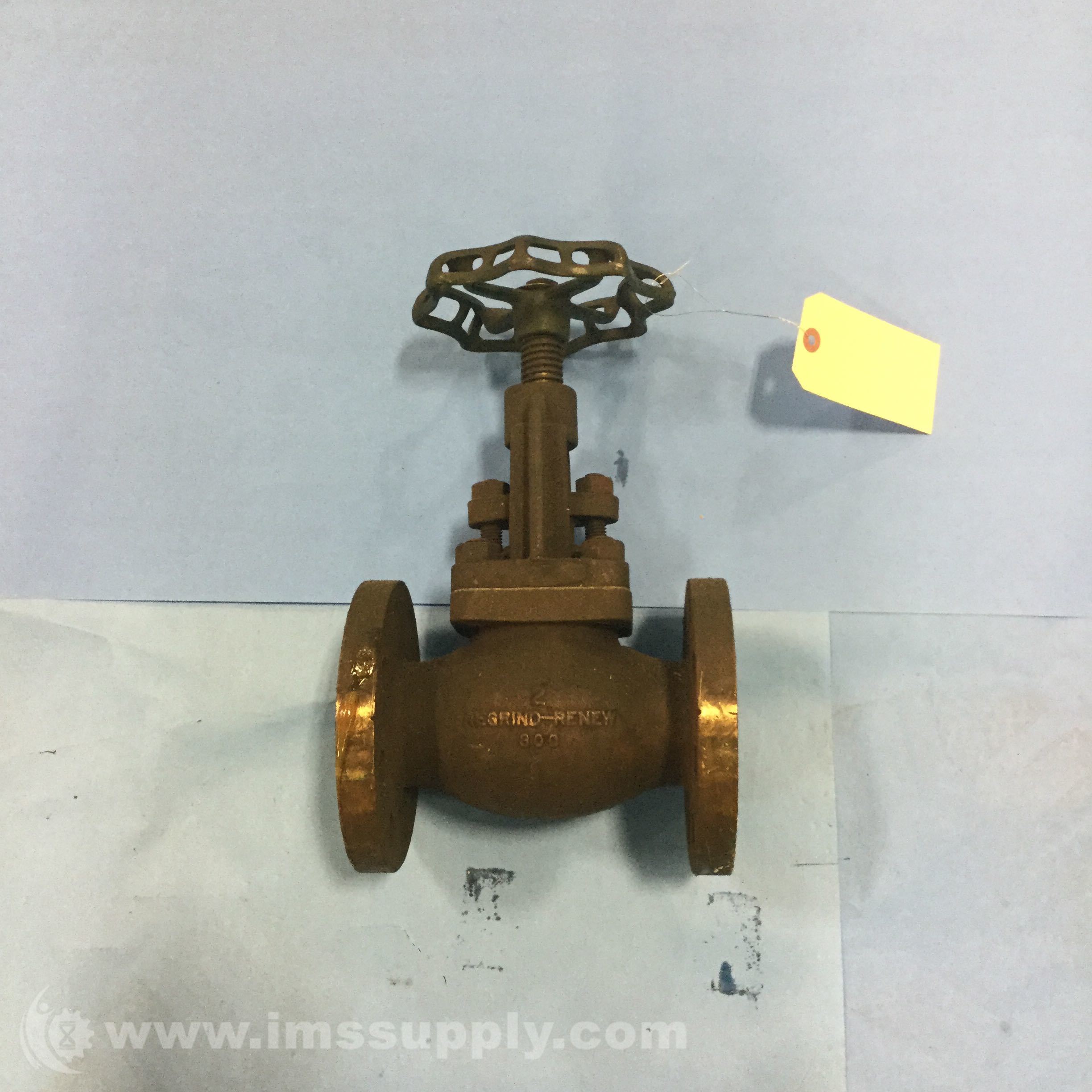 Jenkins Bros Valve 3 Brass Gate Valve IMS Supply