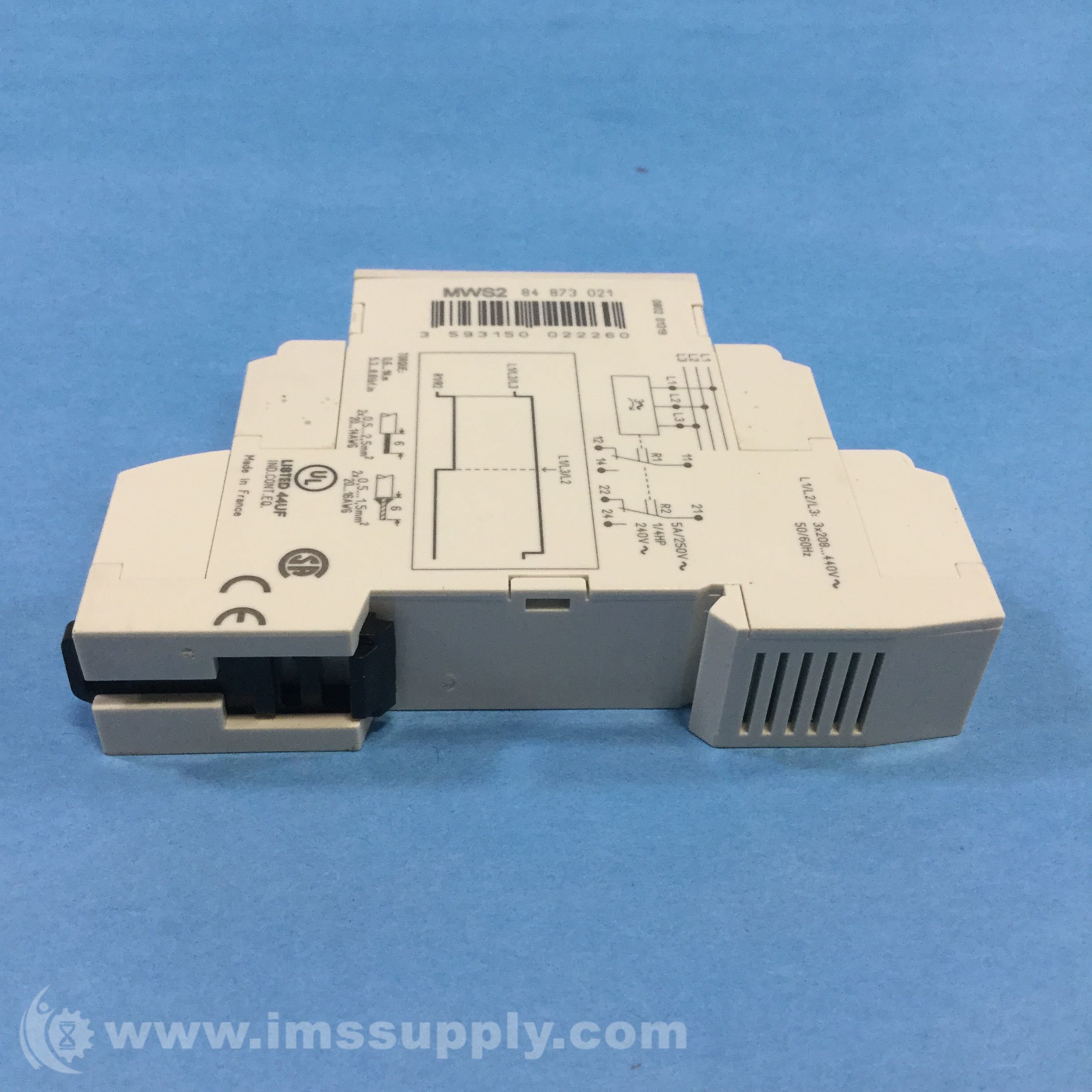Crouzet MWS2 3Phase Monitoring Relays IMS Supply