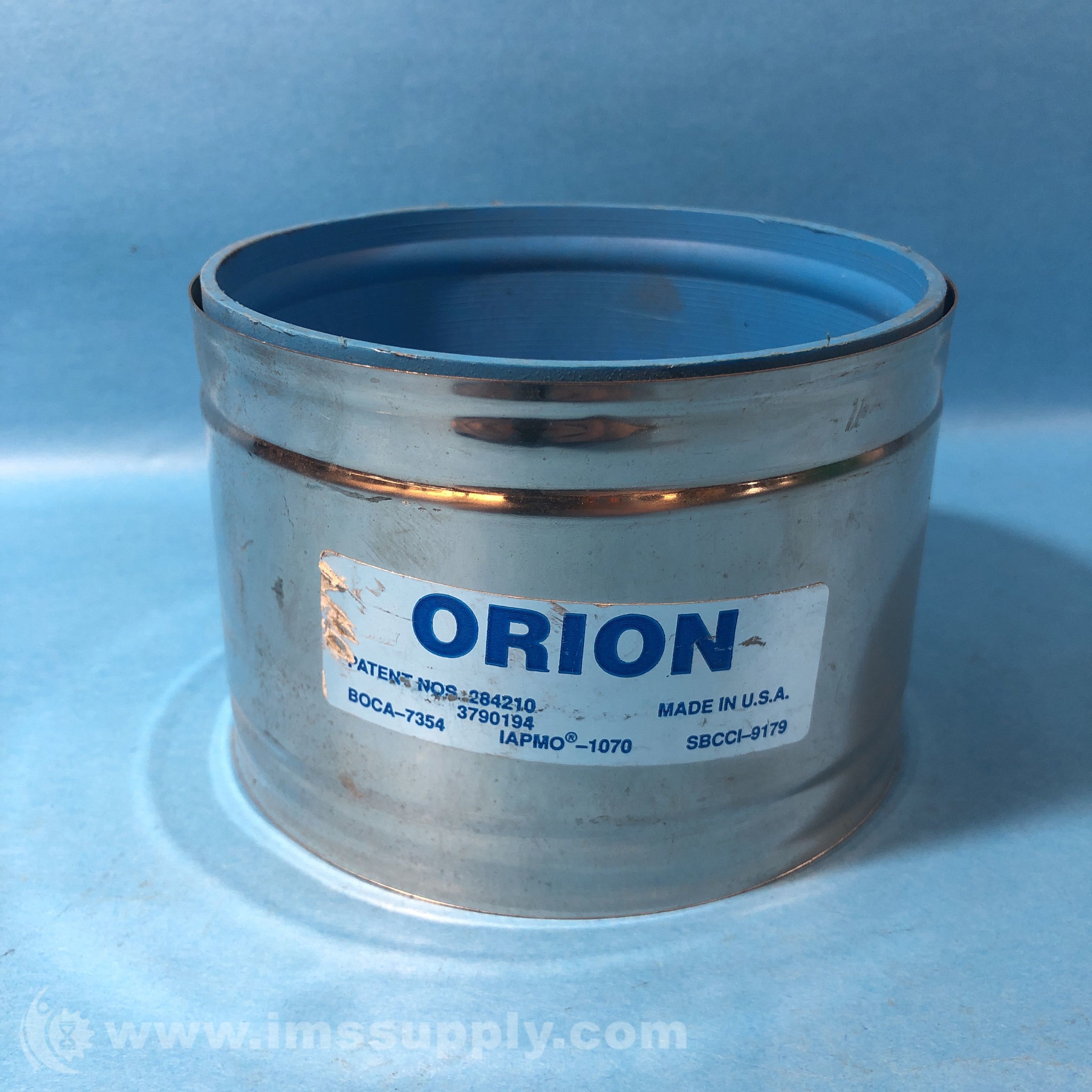Orion Fittings 711614 Blueline 4 in. Coupling IMS Supply