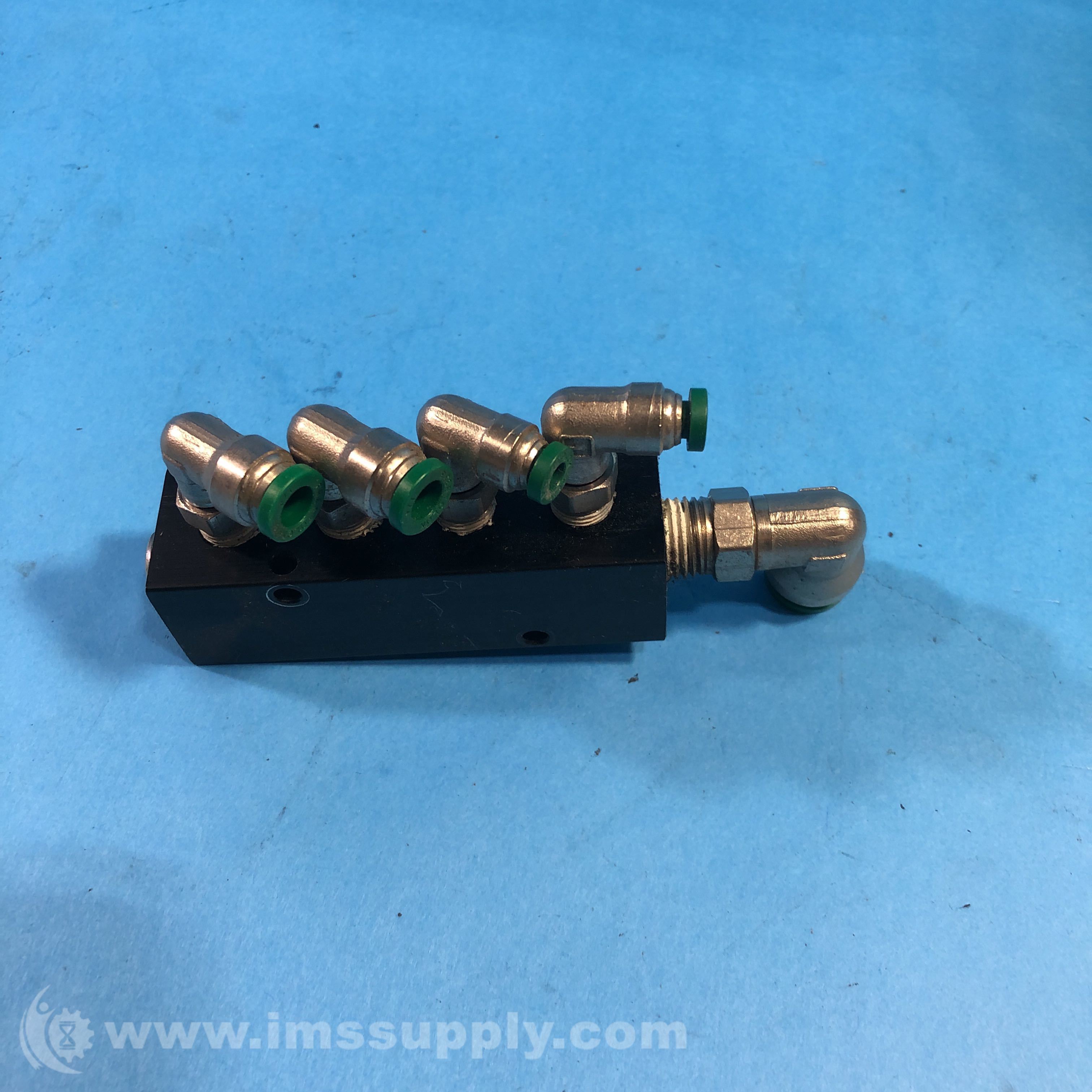 Bond Fluidaire AM14 Manifold Block, 2 Inlet, 4 Outlet IMS Supply