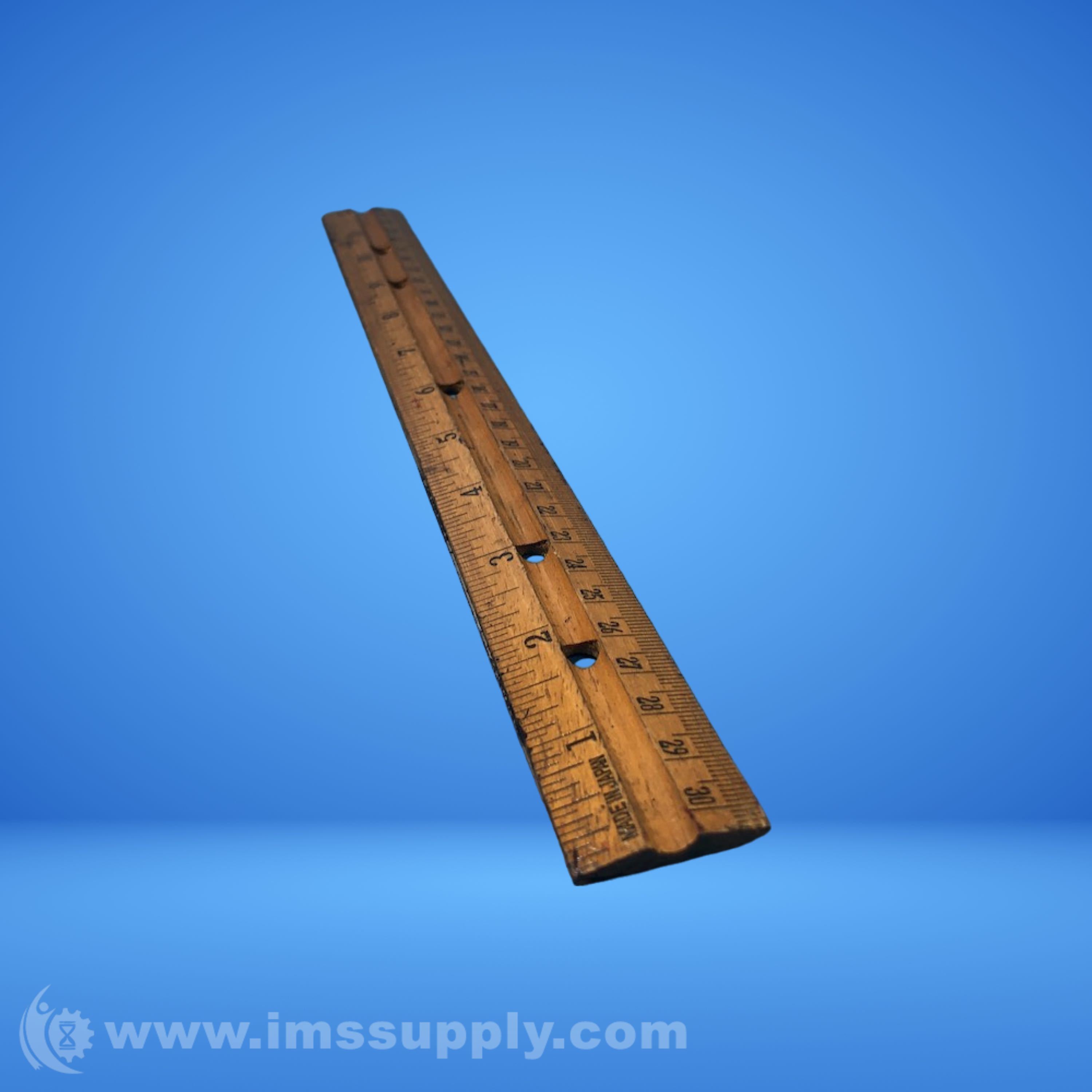 Rabone 12 Inch Wooden Folding Ruler - IMS Supply
