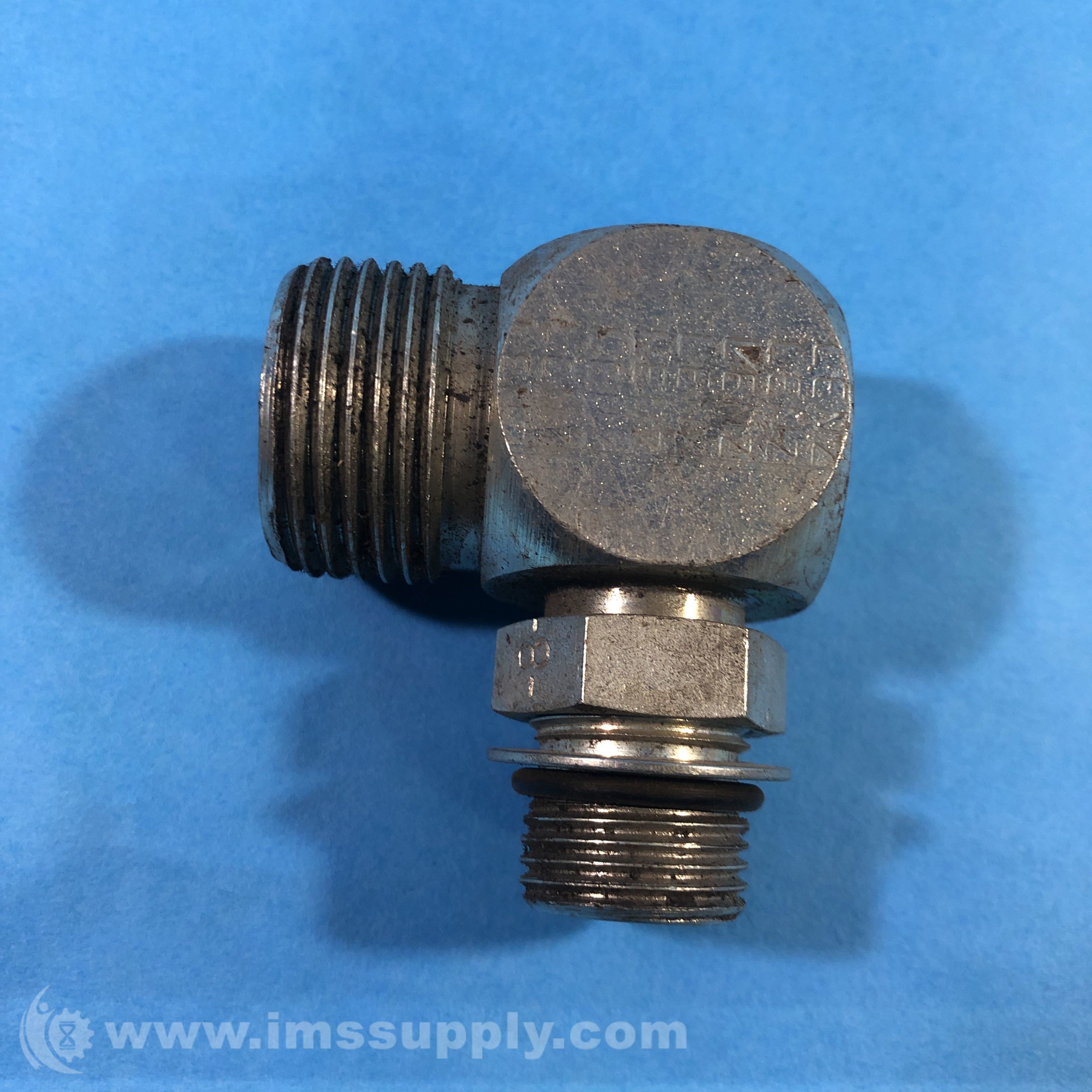 Lenz 12 Steel 90 Degree Elbow Fitting IMS Supply