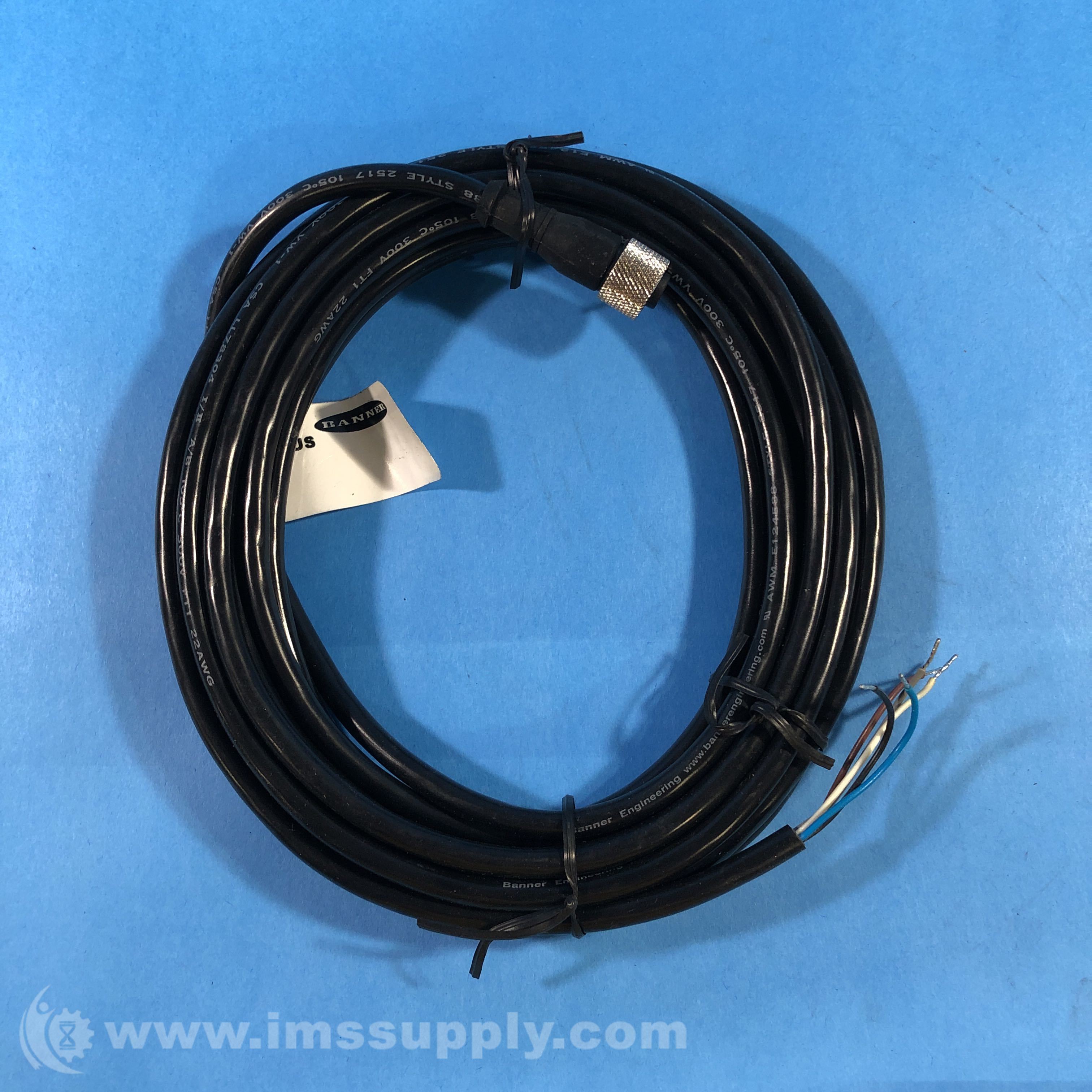 Banner Engineering 47812 MQDC1515 Cordset IMS Supply