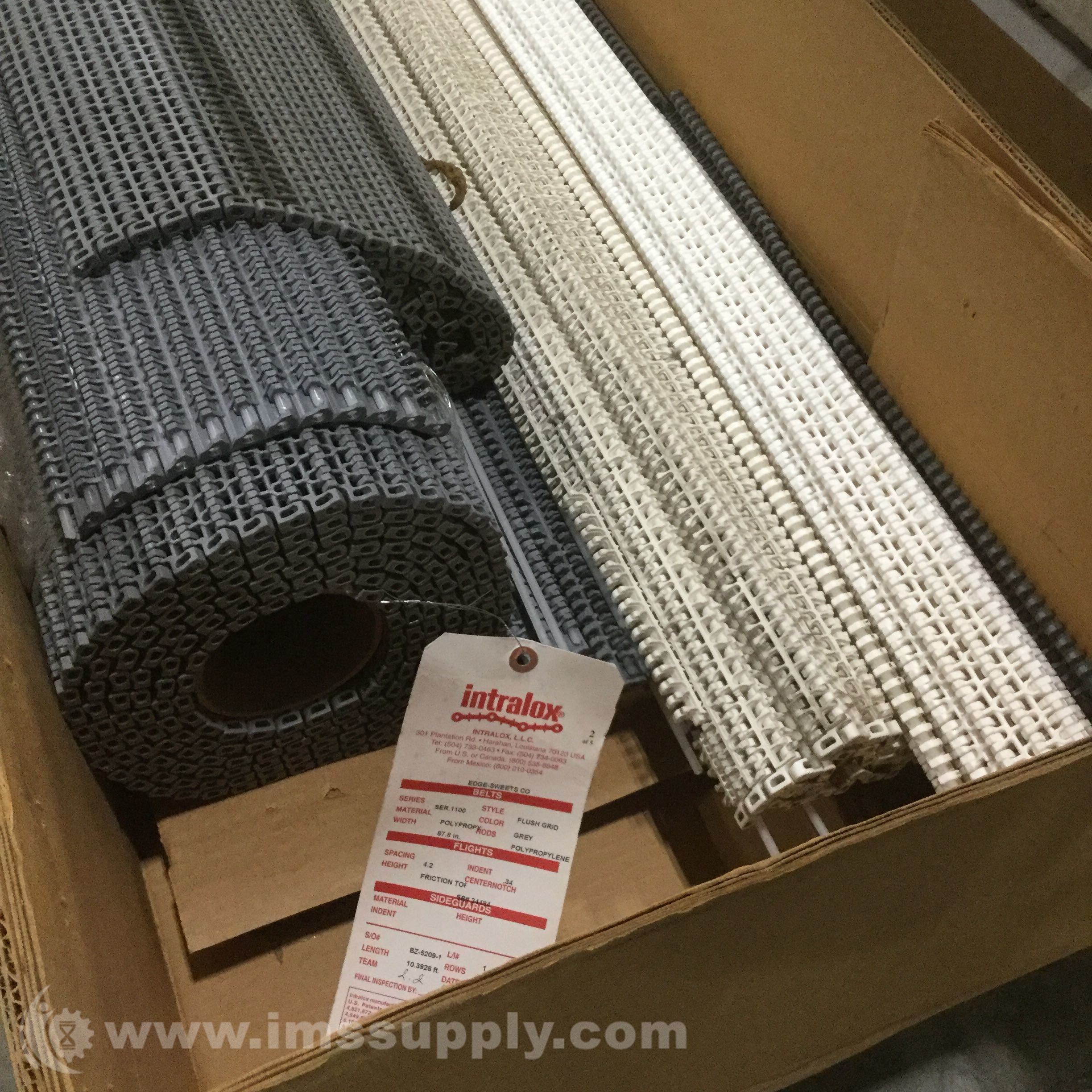 Intralox BZ 5209 1 Conveyor Belting System Series 1100 IMS Supply