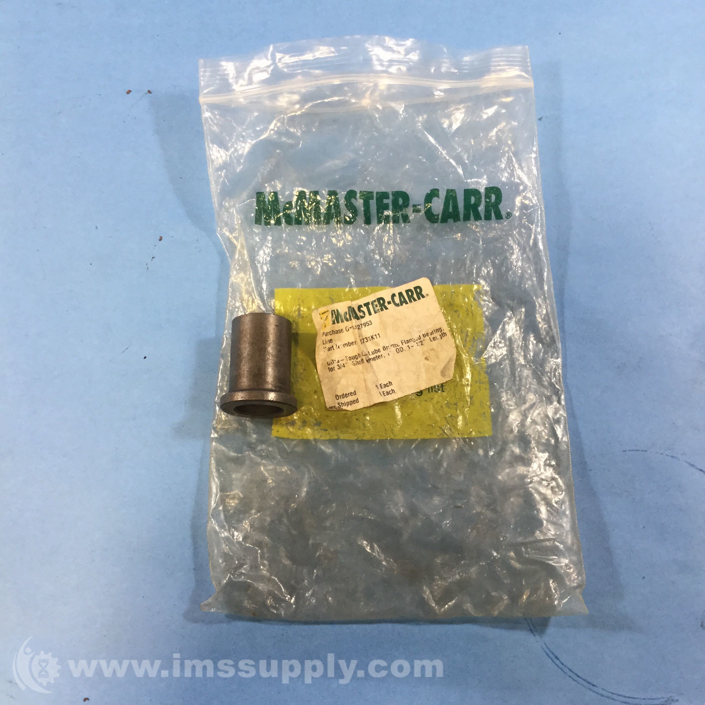 3731K11 HighLoad OilEmbedded Flanged Sleeve Bearing IMS Supply