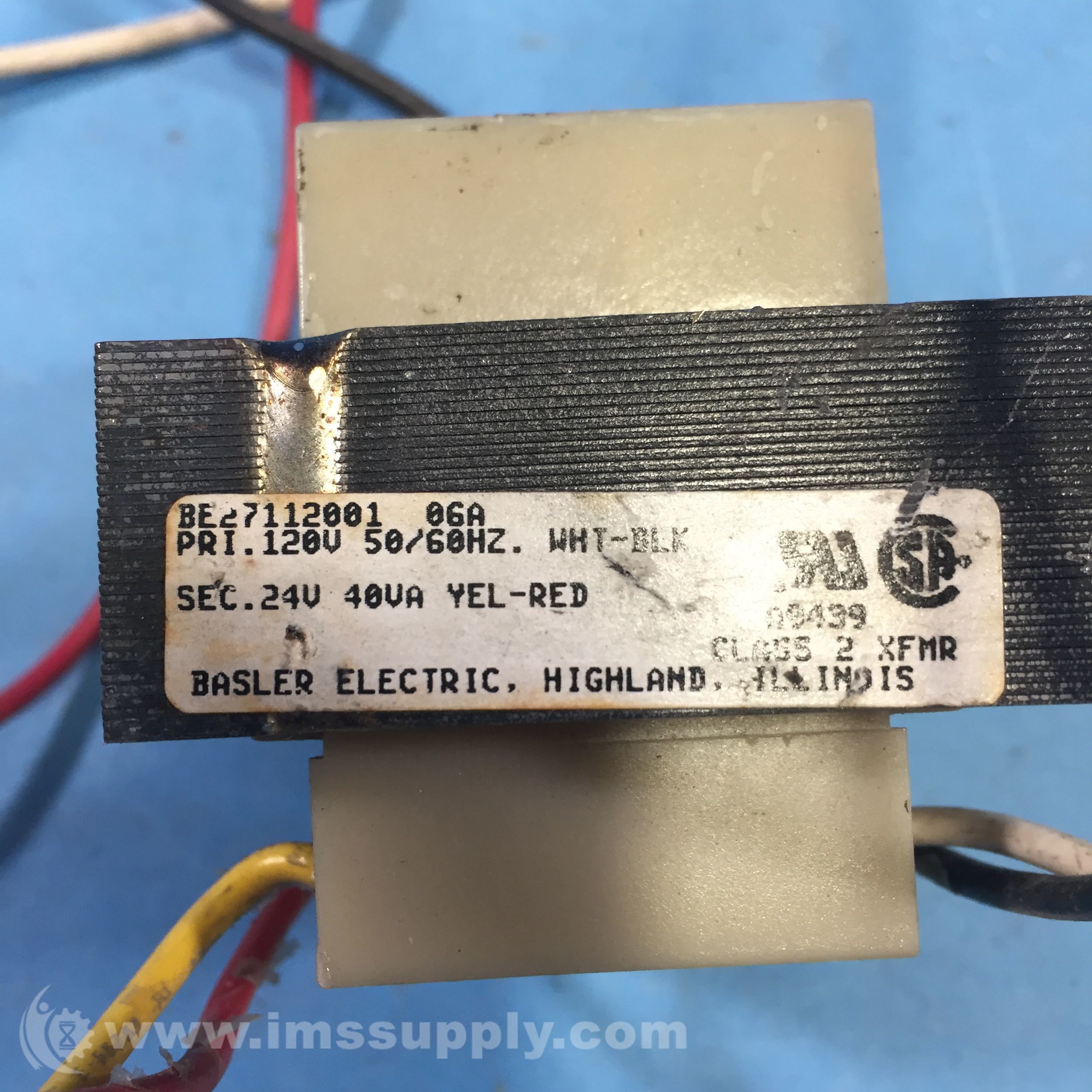 Basler Electric BE27112001 Furnace Transformer IMS Supply
