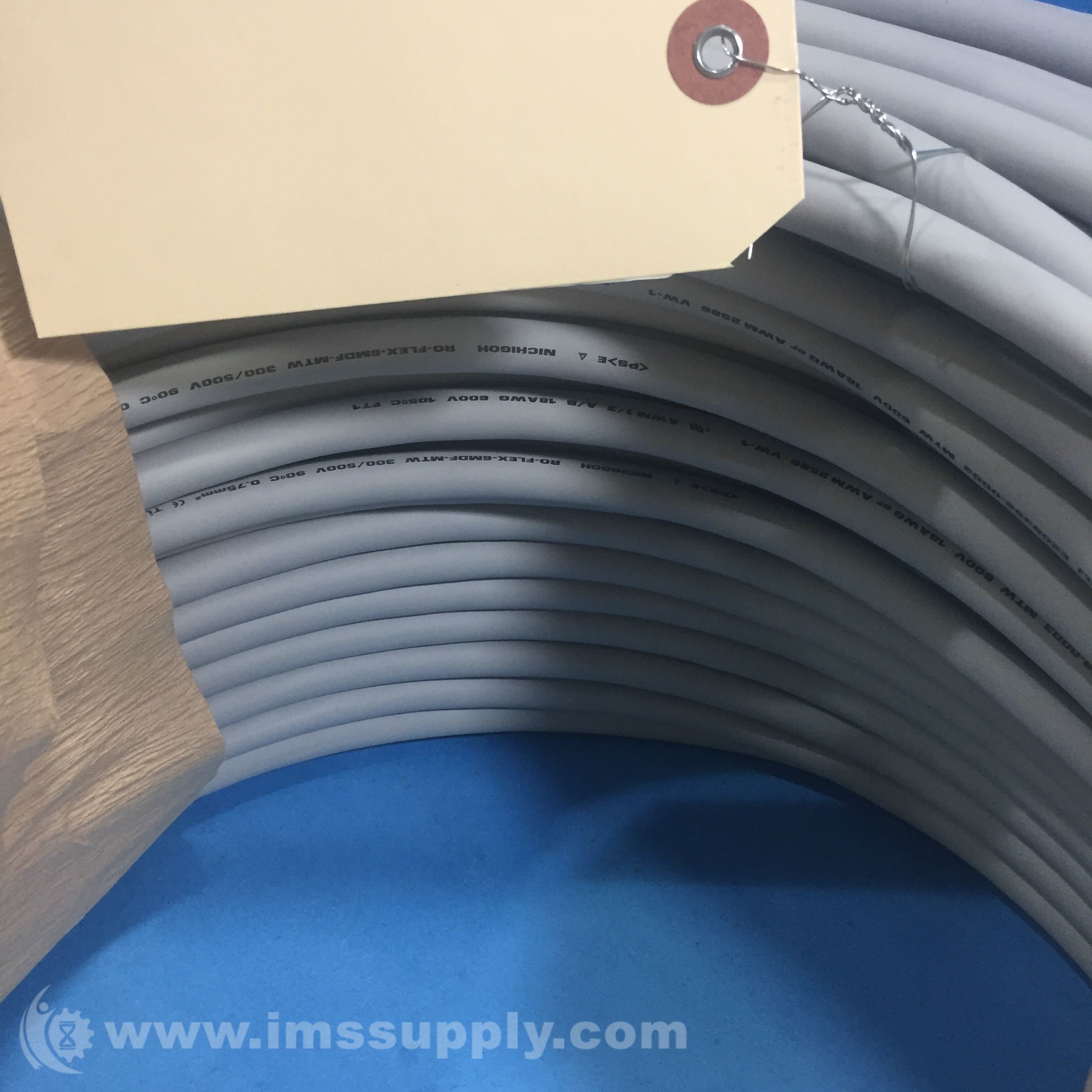 Nichigoh ROFLEX 6MNDFMTW Communication Cable, 153M IMS Supply