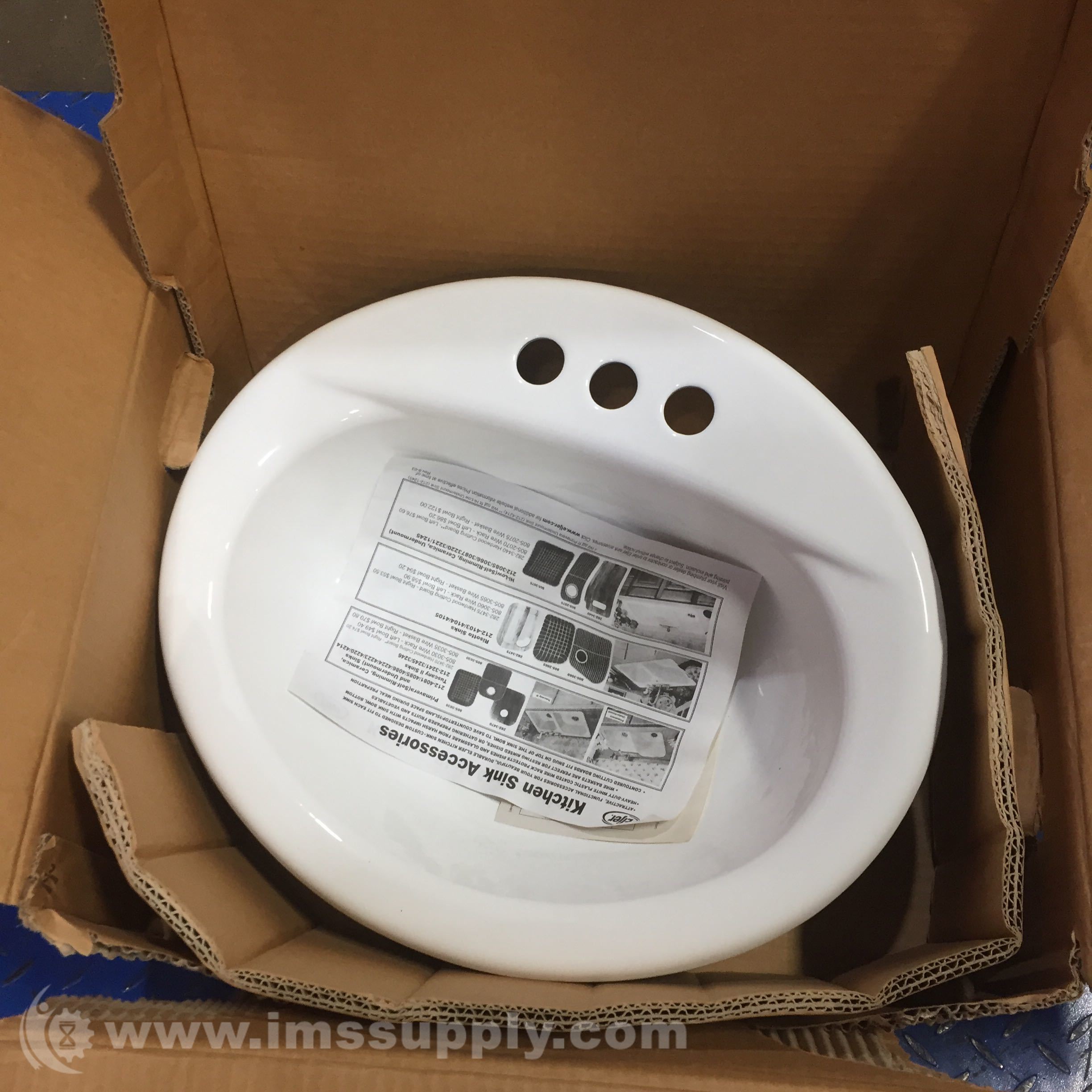 Eljer Industries 052-0274-00 Enameled Cast Iron Sink, 20 x 17 ...