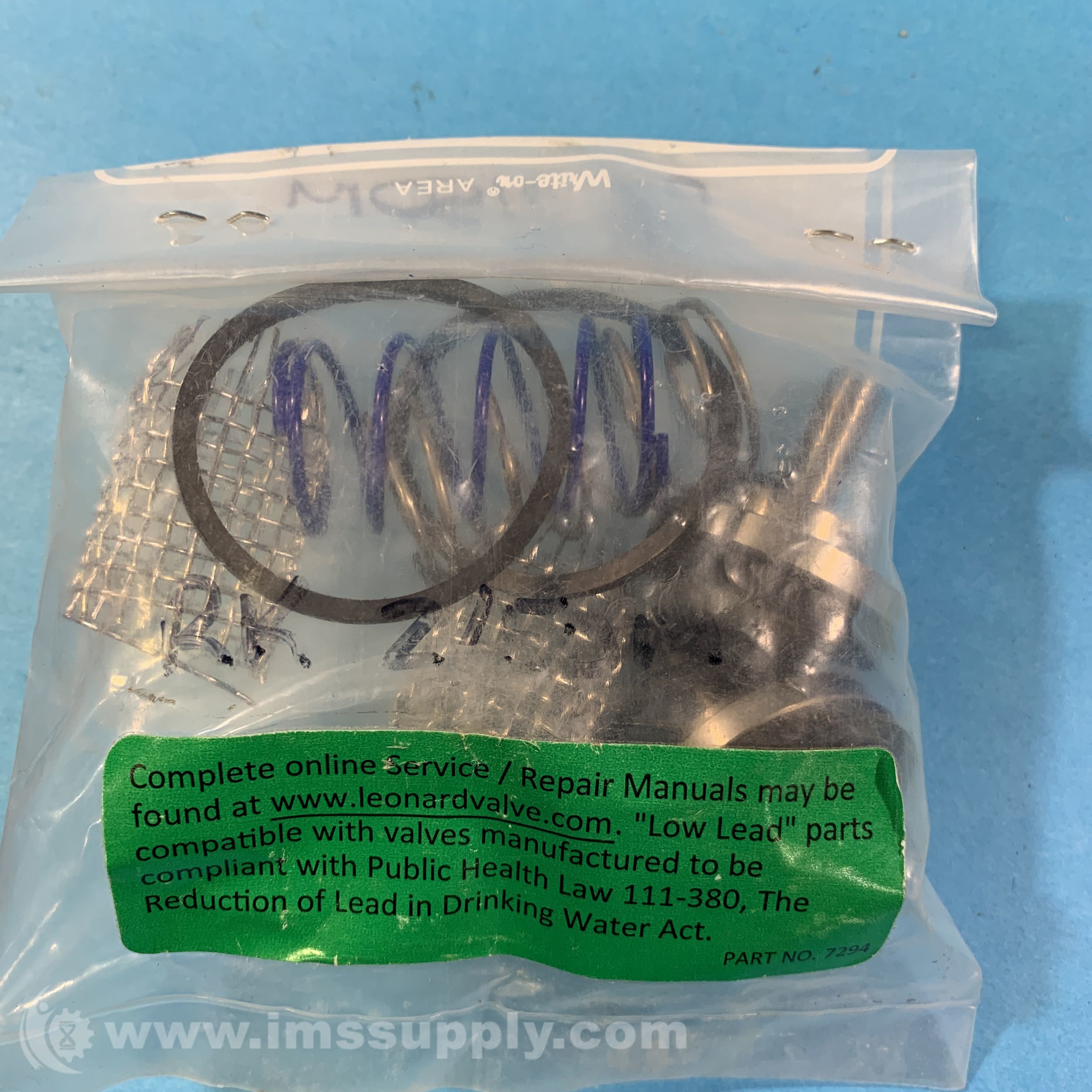 Leonard Valve Company RK 2/50M Checkstop Kit IMS Supply