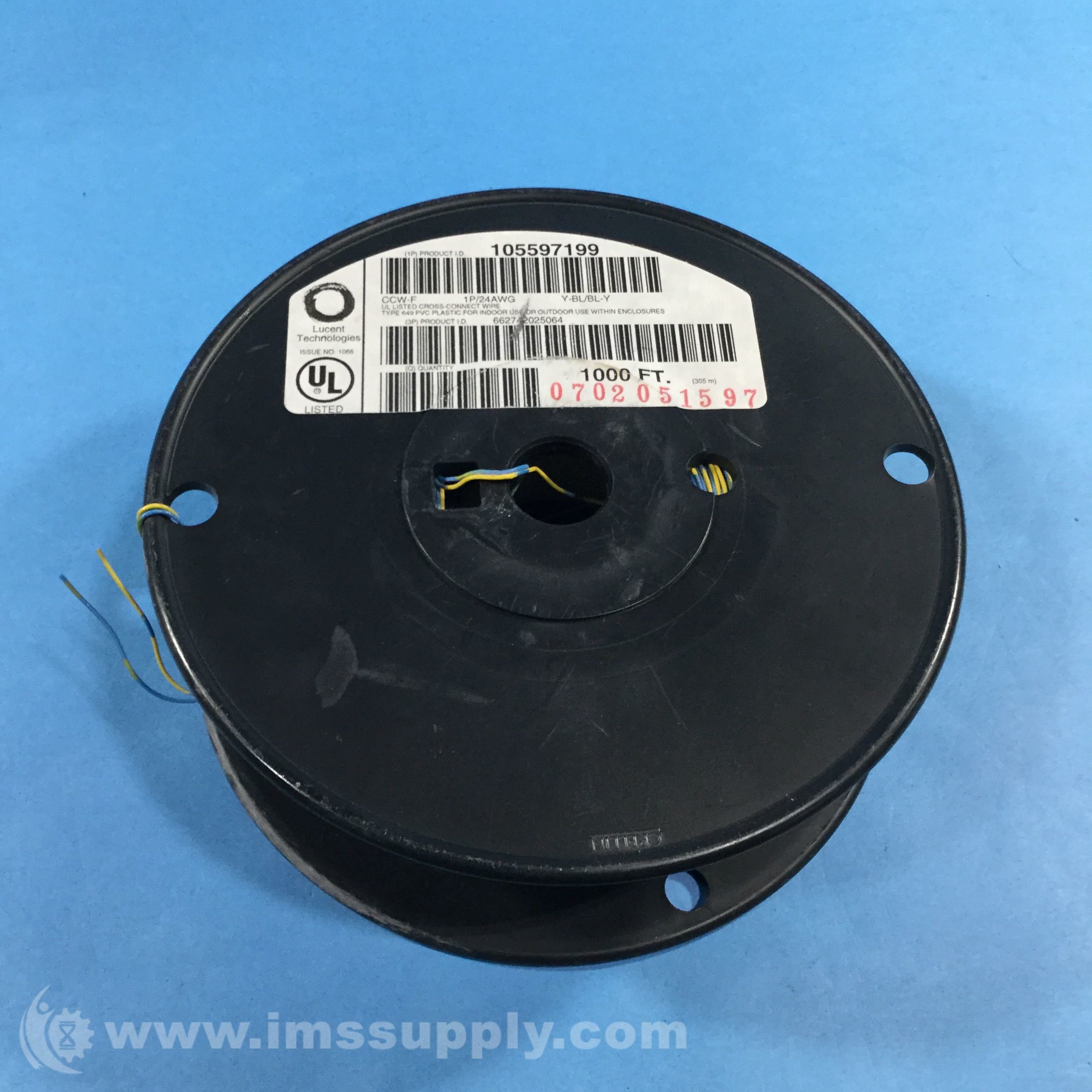 信頼も厚い Technologies Lucent CCW-F Connect Cross Y-BL/BL-Y 1P/24AWG アクセサリー