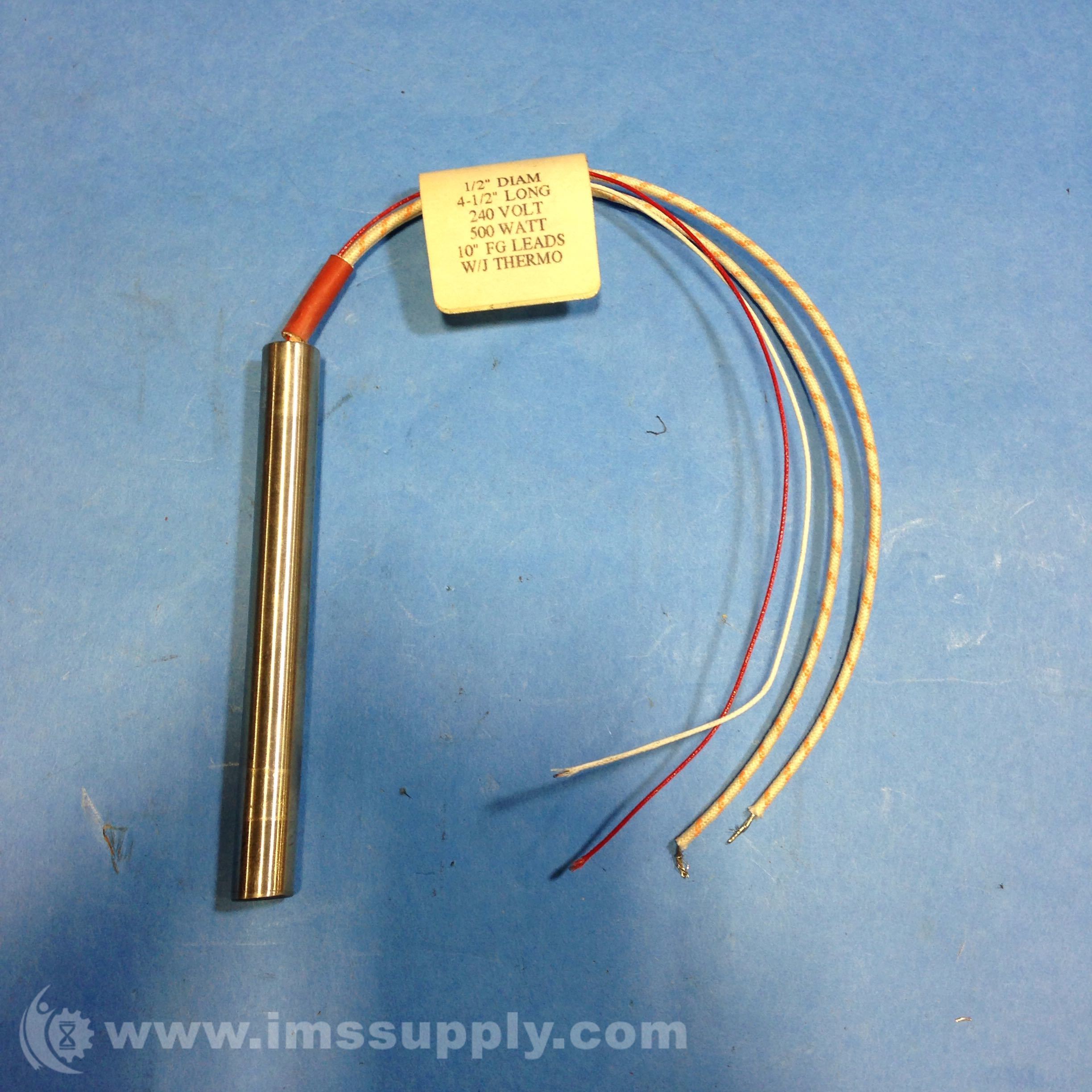 Advanced Molders Supply R160416M02 500W 240V Heater Rod - IMS Supply