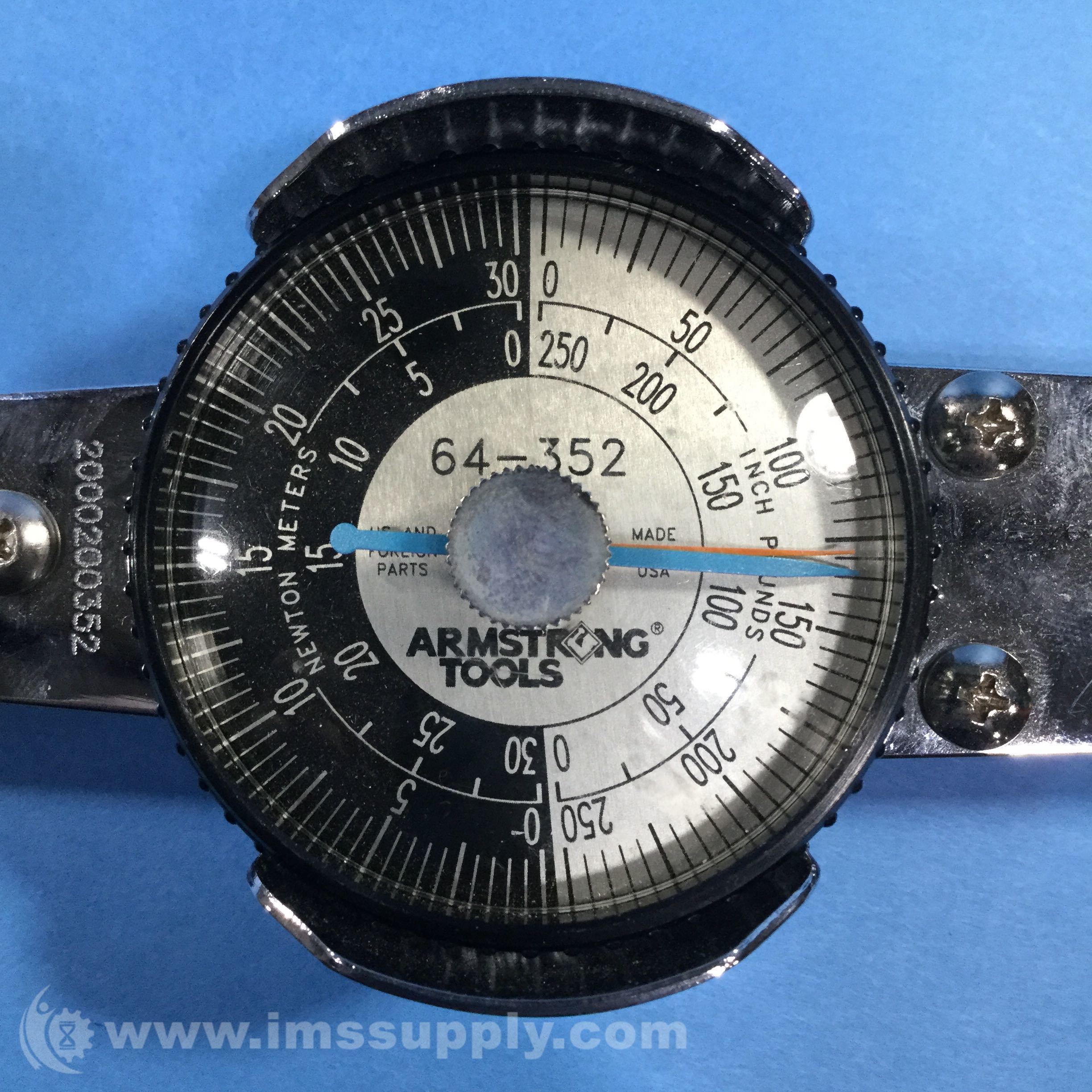 Armstrong Tools 64352 Torque Wrench 250Inch Lbs. IMS Supply