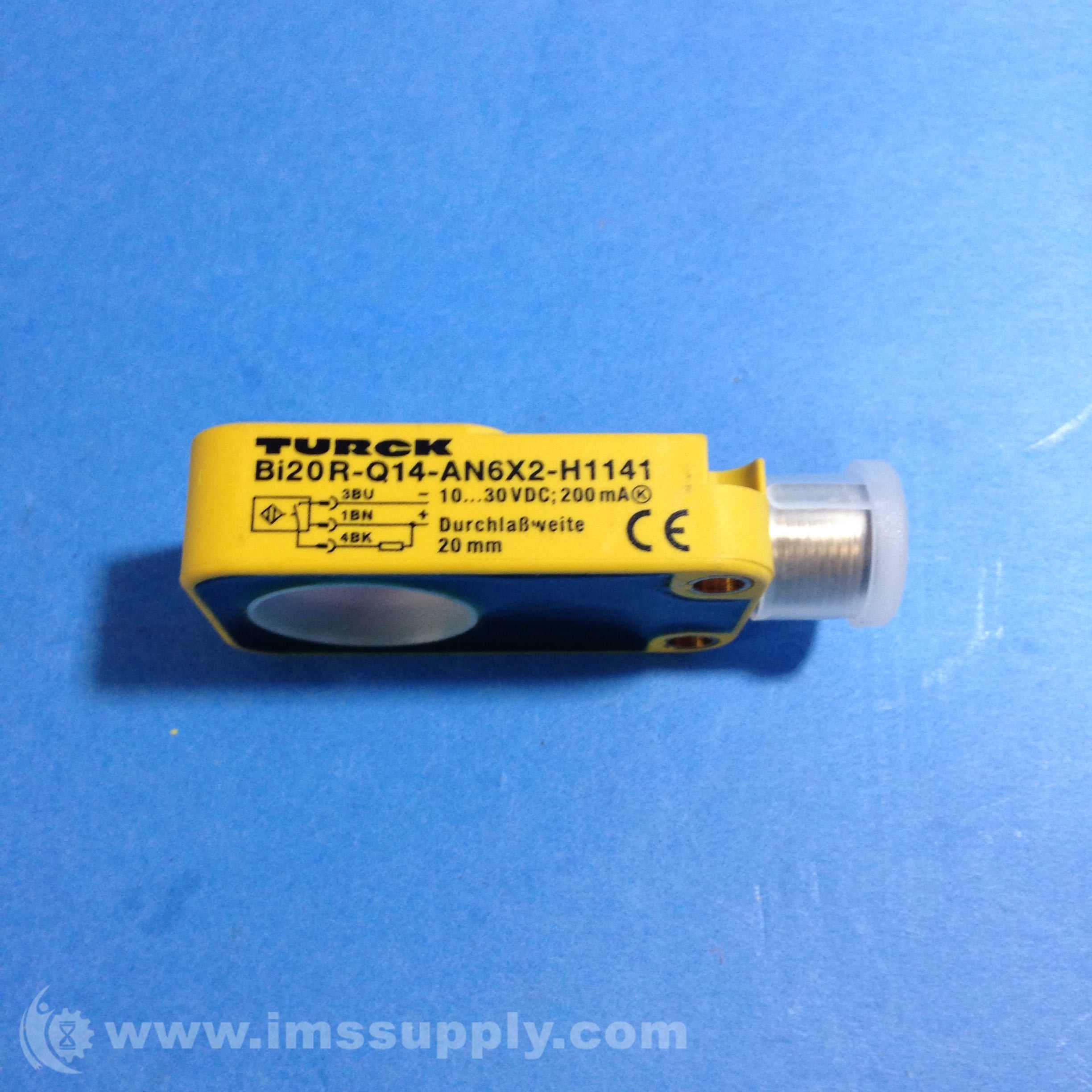 Turck Bi20RQ14AN6X2H1141 Small Ring Sensors IMS Supply