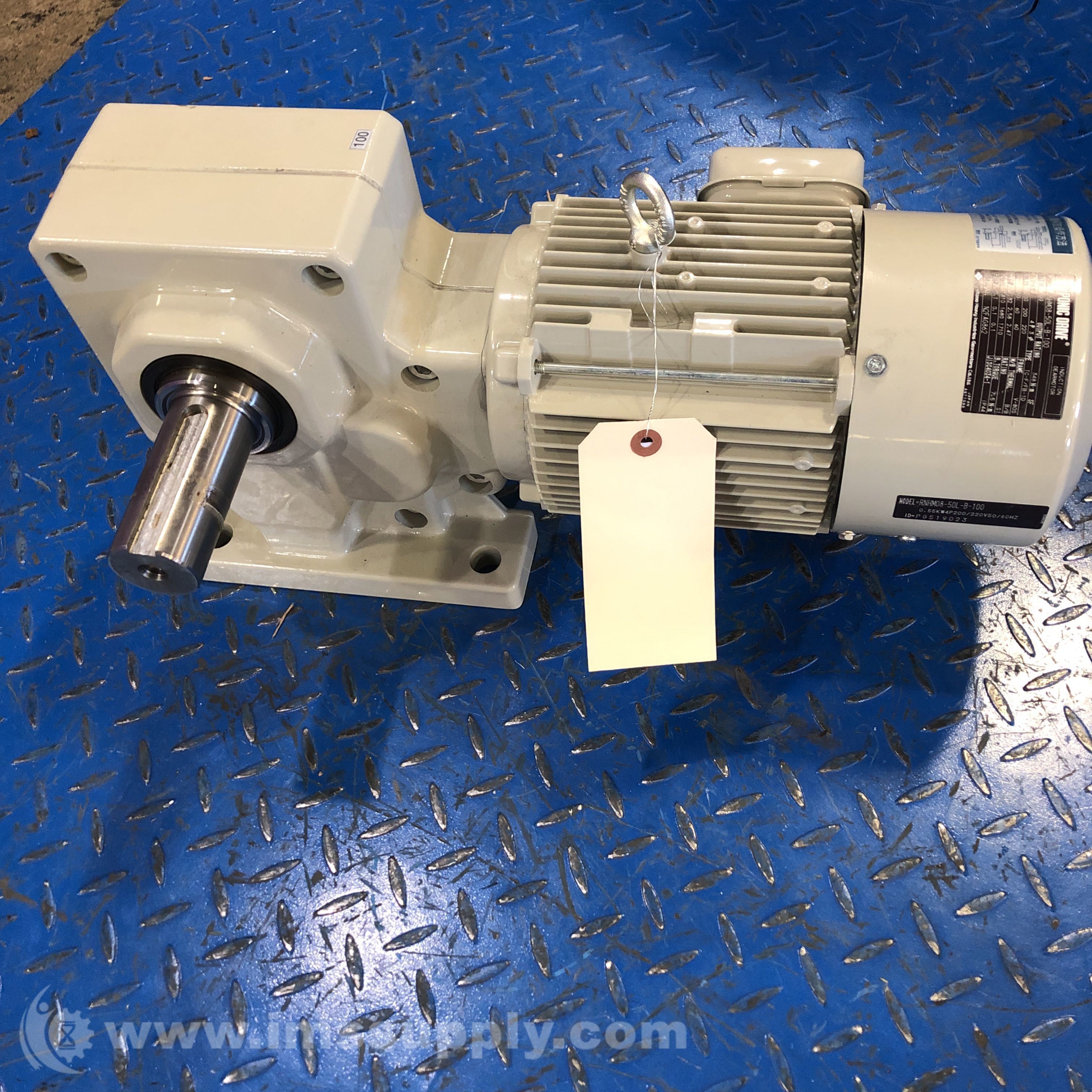 Sumitomo RNHM0850LB100 Hyponic Drive Induction Gearmotor IMS Supply