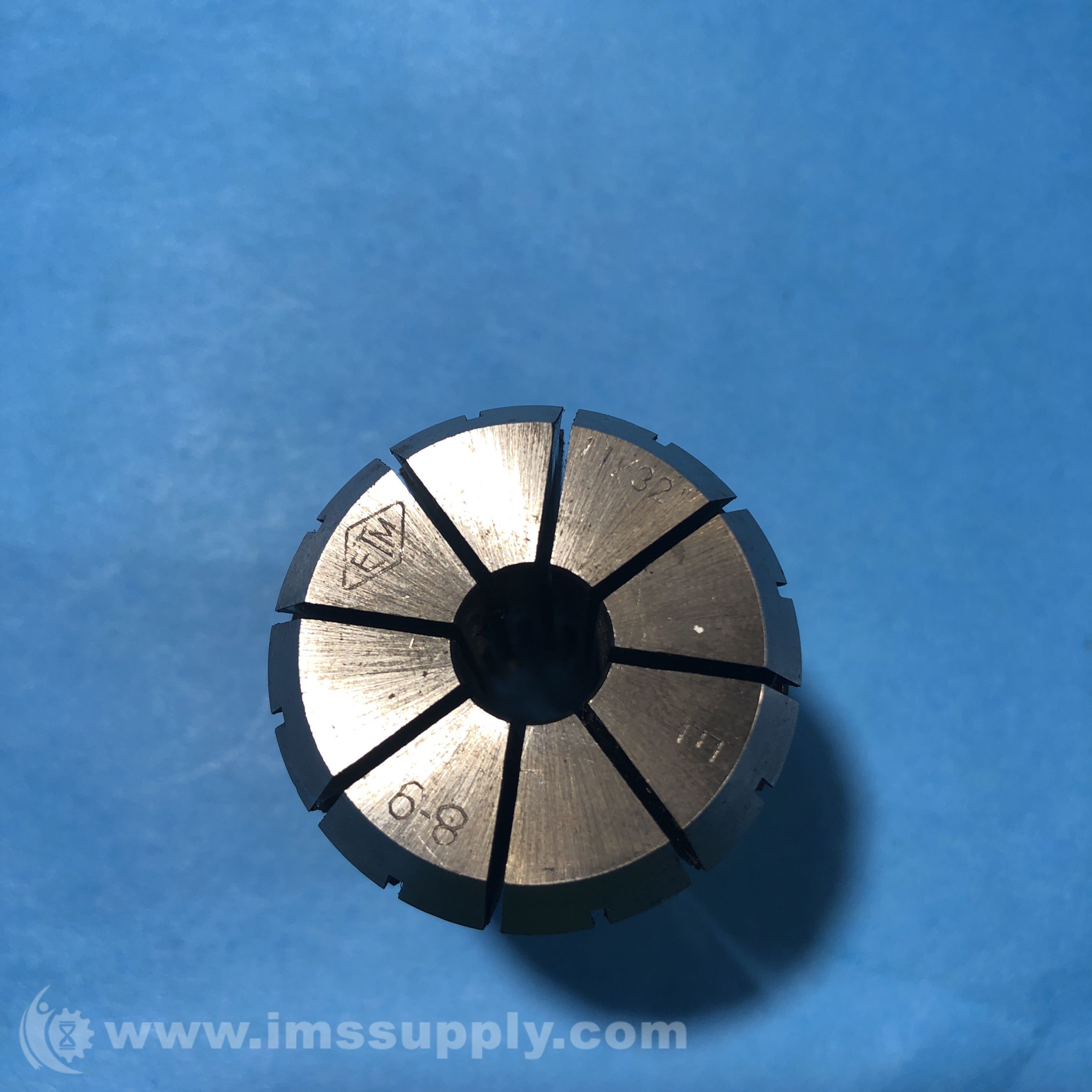 ETM Precision Tooling E 89 11/32 Collet Tool Holder, 2 LG IMS Supply