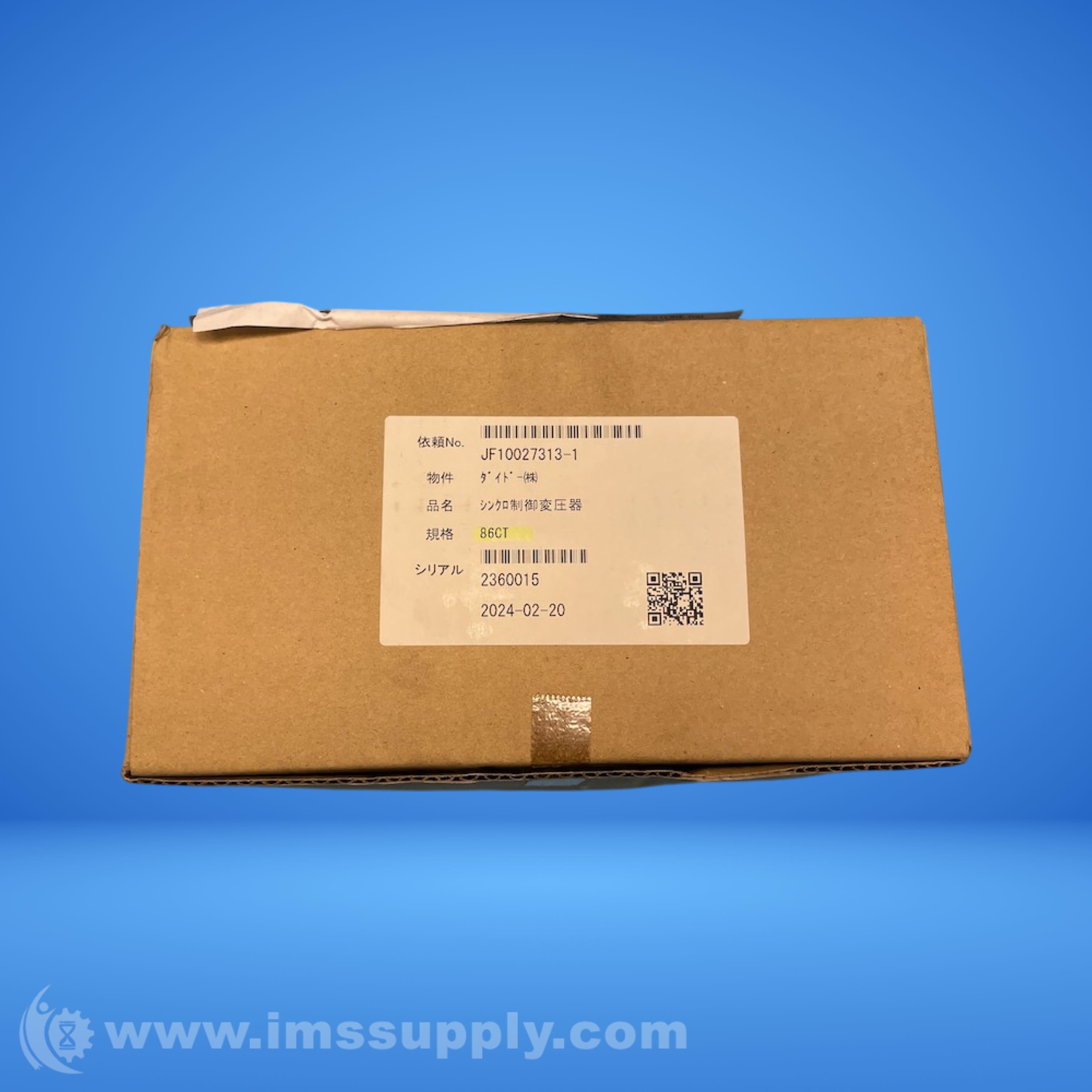 Takuwa 86CT Synchro Control Transformer - IMS Supply