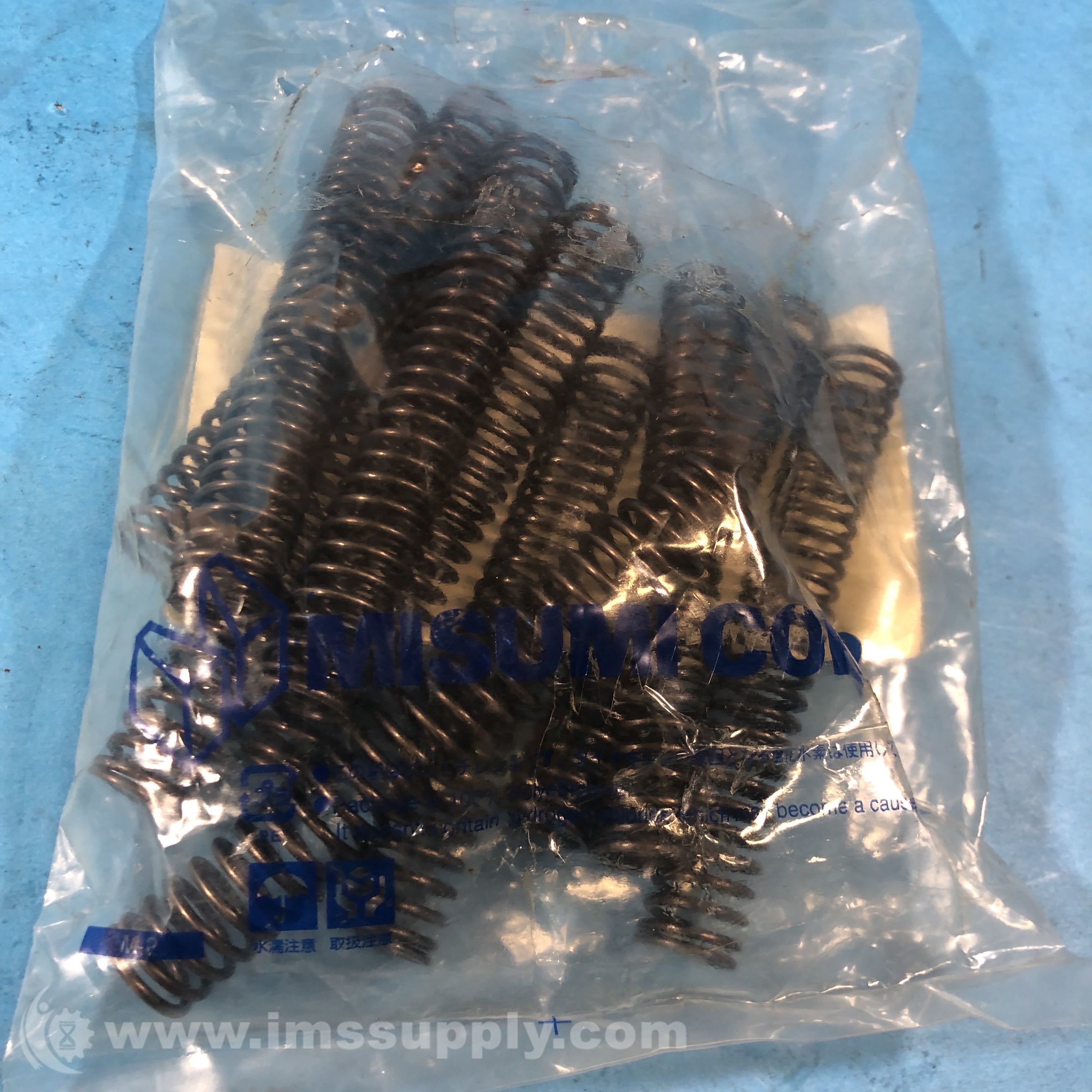 Misumi WL1490 Bag of 10 Round Wire Coil Springs IMS Supply