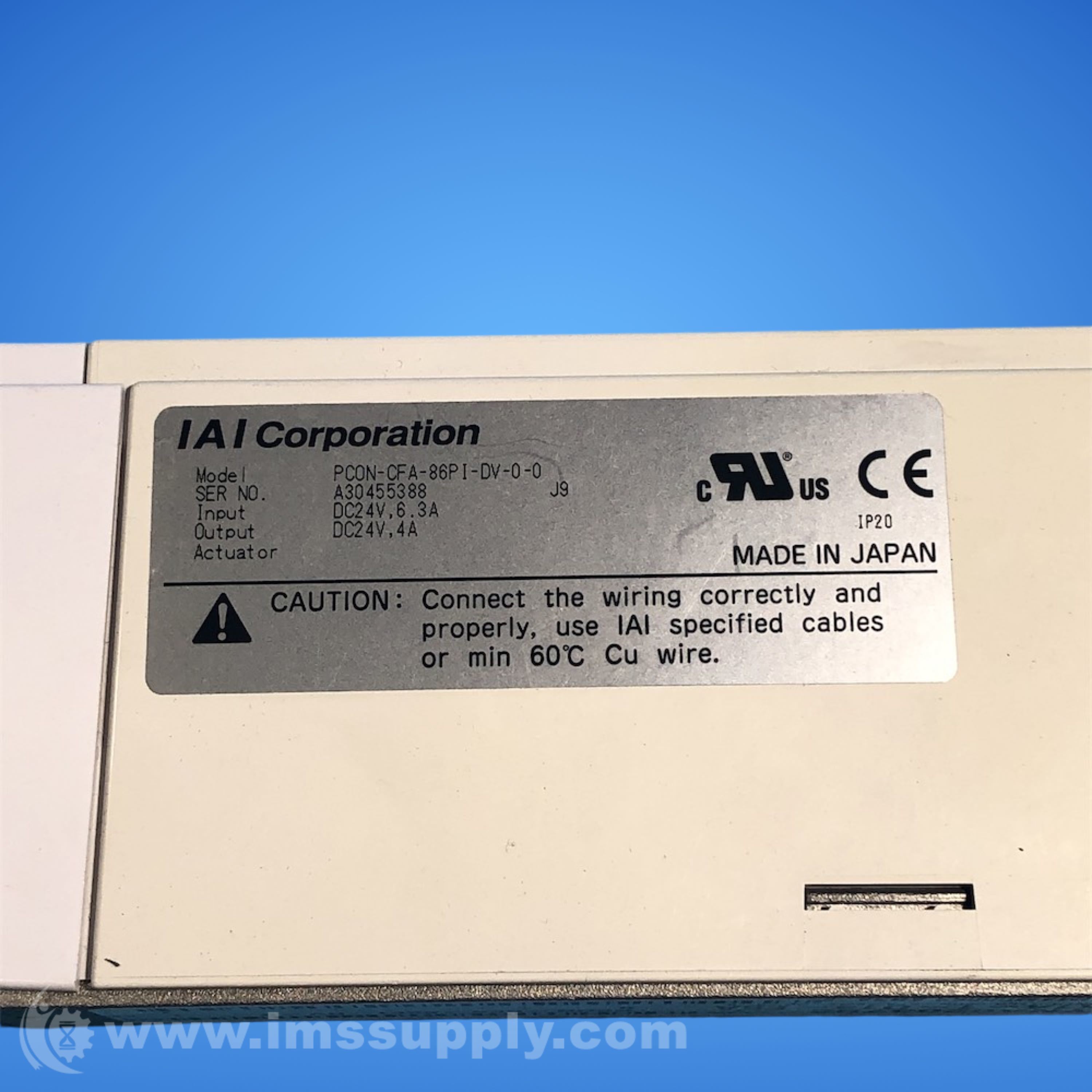 IAI Corporation PC0N-CFA-86PI-DV-0-0 Position Controller - IMS Supply
