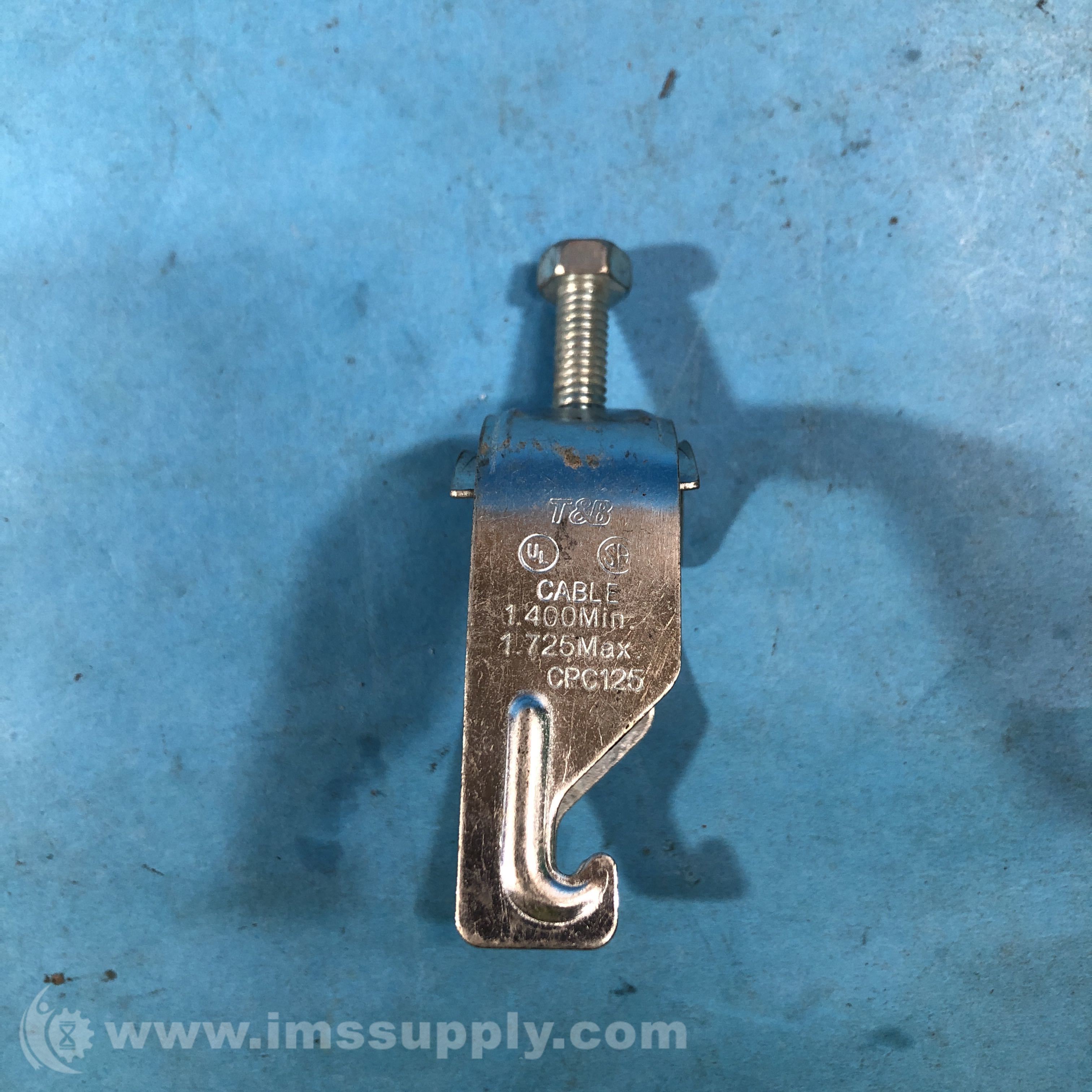 Thomas & Betts CPC125 Superstrut Cobra Conduit/Cable Clamp IMS Supply