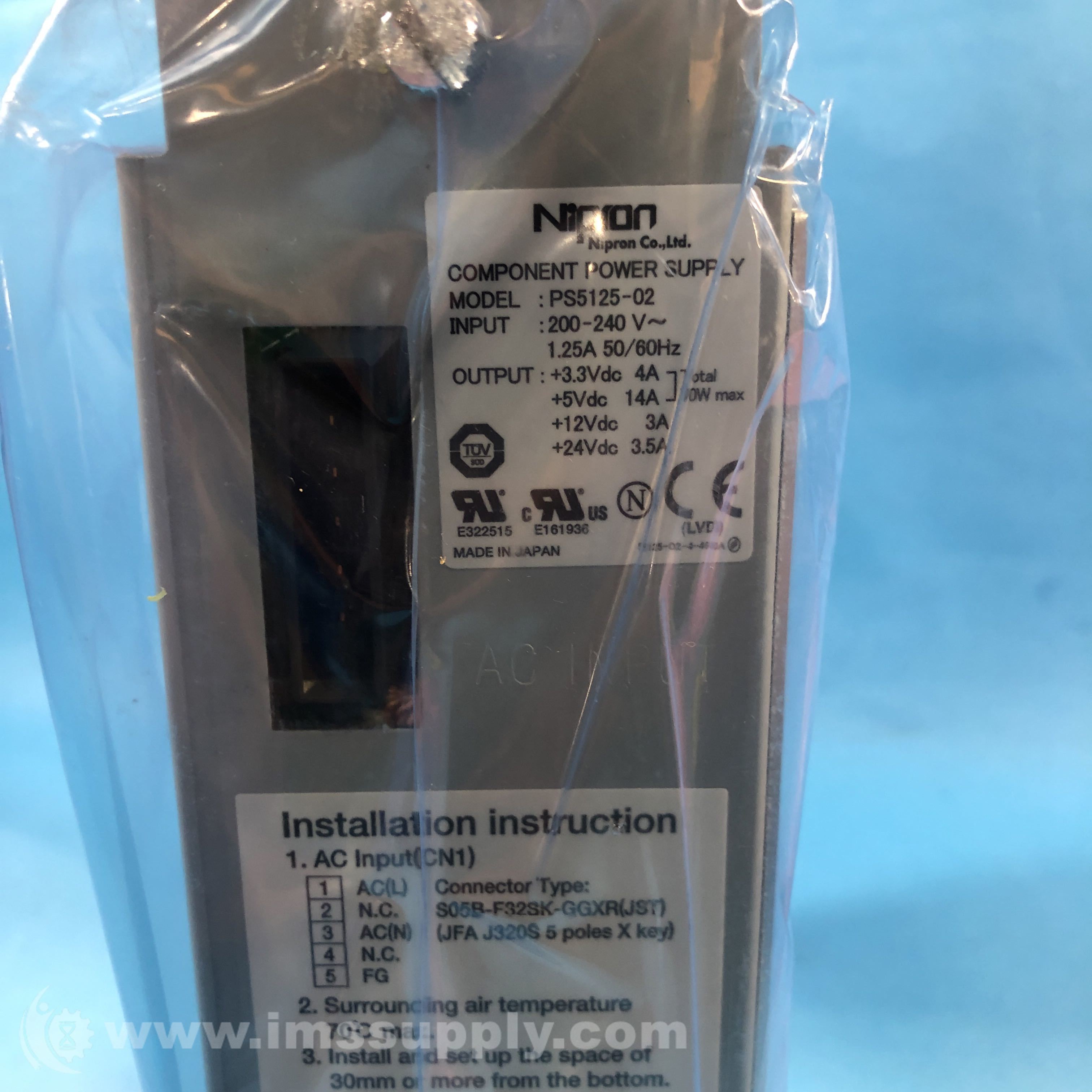 ＰｏｗｅｒＰＣア-キテクチャ Ａ　ｓｐｅｃｉｆｉｃａｔｉｏｎ　ｆｏｒ　ａ　ｎｅｗ/インタ-ナショナル・トムソン・パブリッシ/Ｉｎｔｅｒｎａｔｉｏｎａｌ　Ｂｕｓｉｎｅ（単行本） Kawasaki 50630-0026 Nippon Component Power Supply, PS5125-02