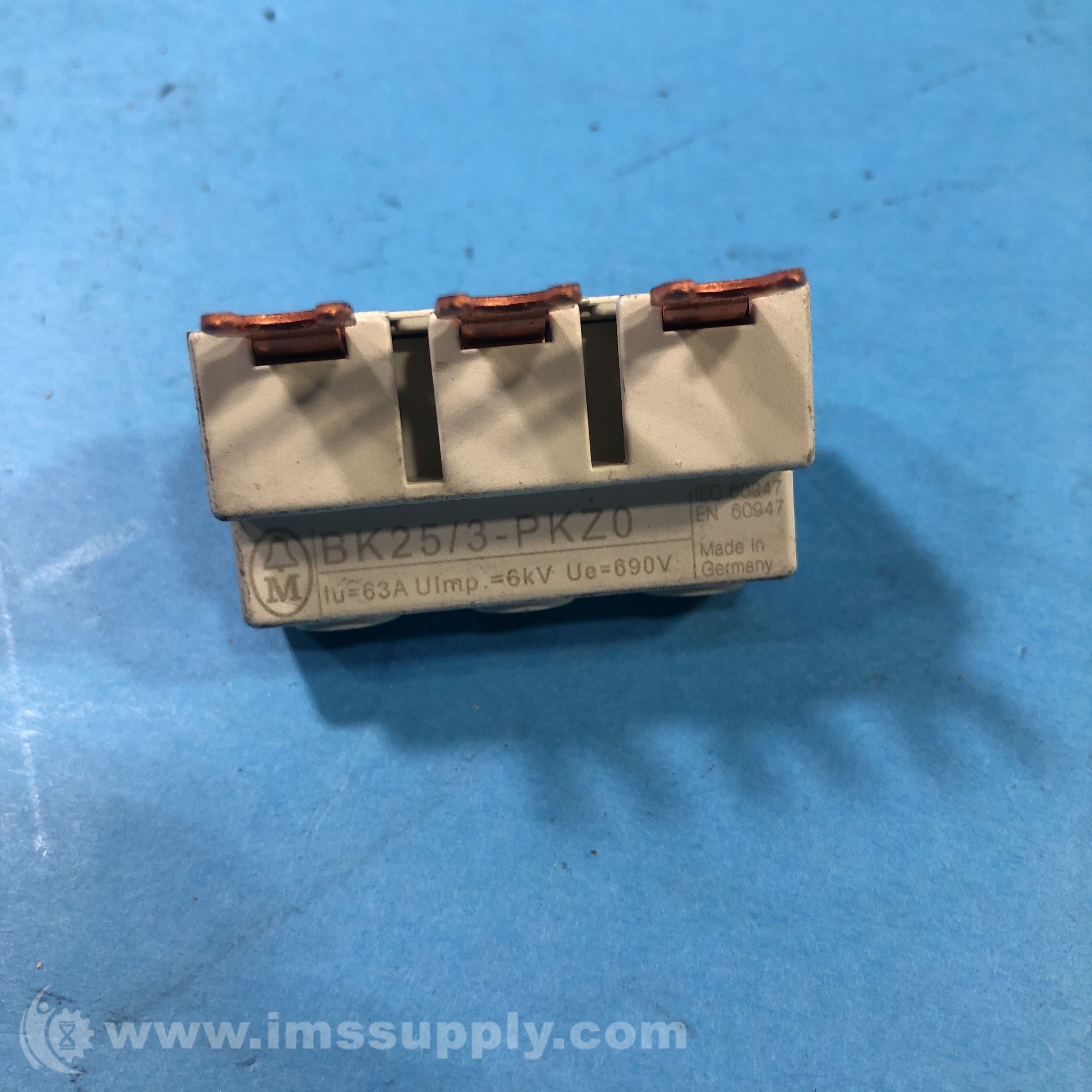 Eaton Corporation BK25/3-PKZ0 Connector Feeder Terminal - IMS Supply