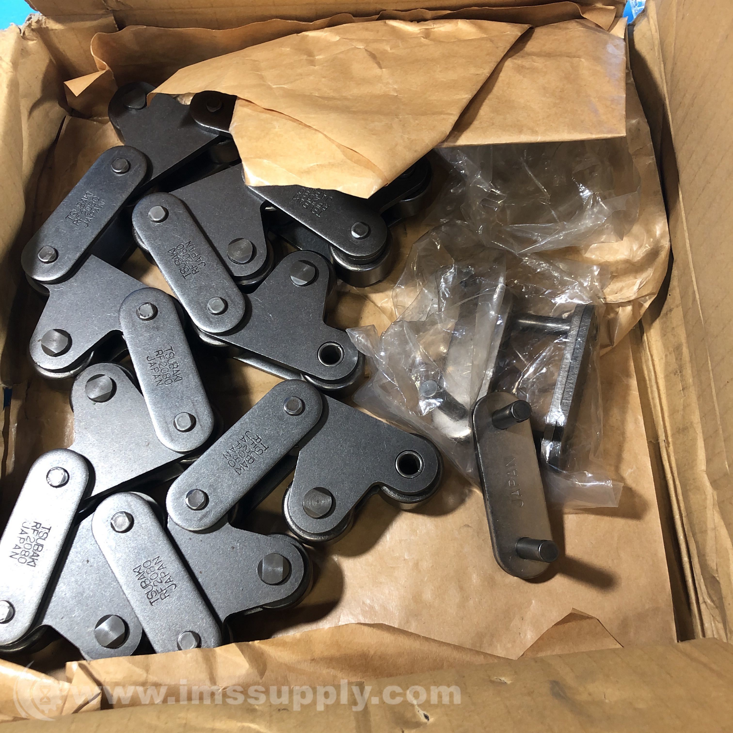 Tsubaki RF2080R2LTRL378L 17 Link Roller Chain IMS Supply