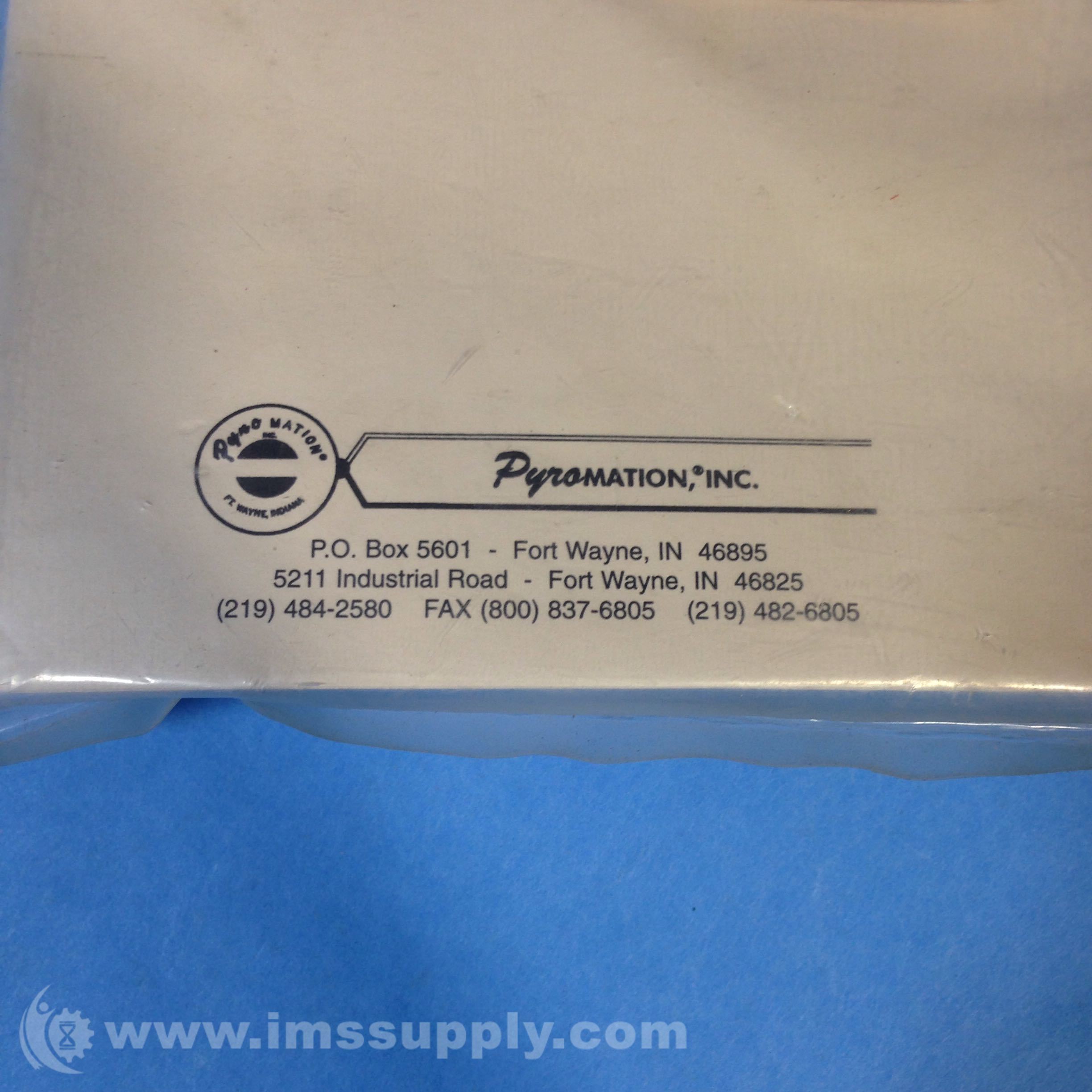 Pyromation Inc 4011852100F00 Temperature Transmitter IMS Supply