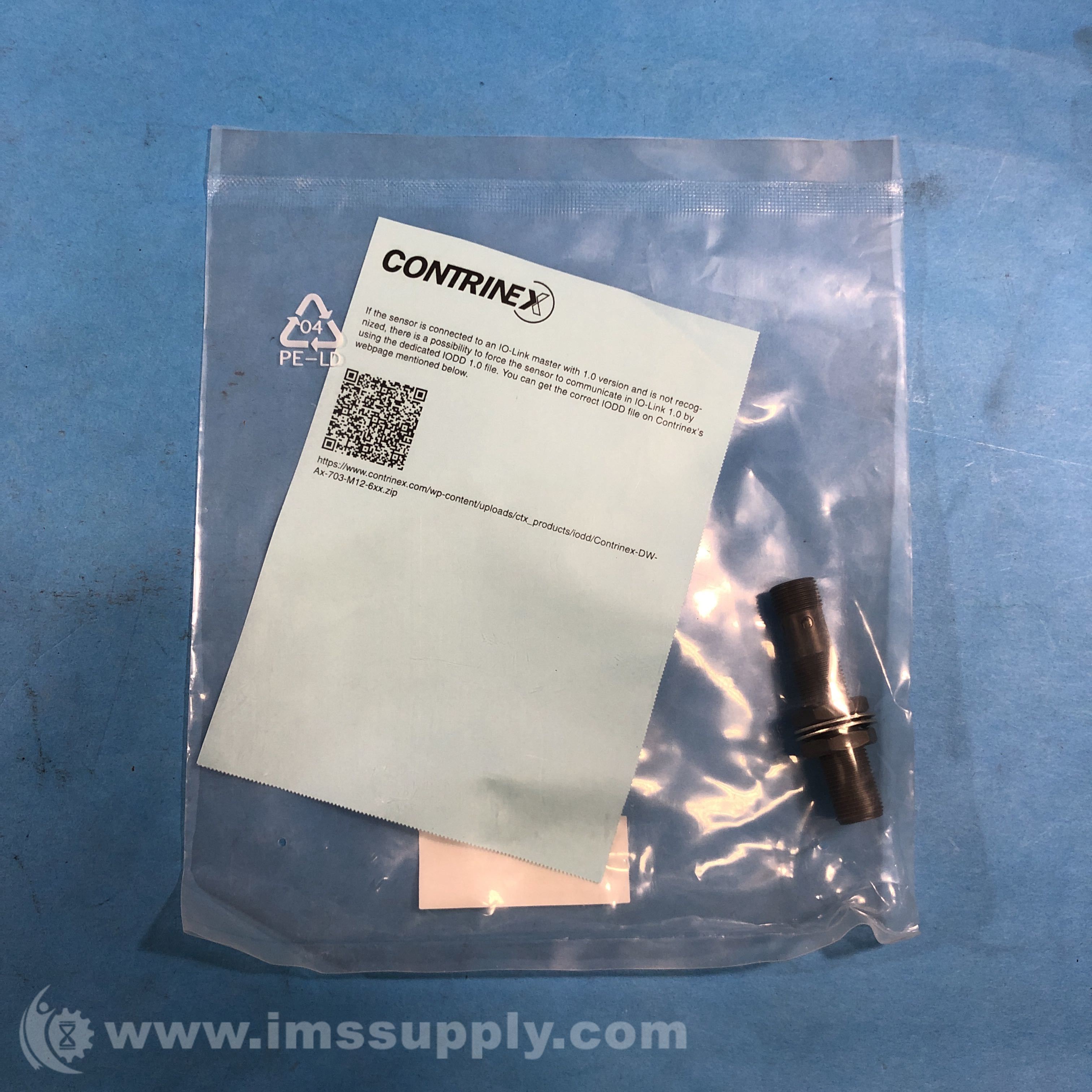 Capteur Contrinex DW-AD-703-M12 Ou M18 NEUF - Capteur De Distance - Emballage D'origine - Pièce Industrielle
