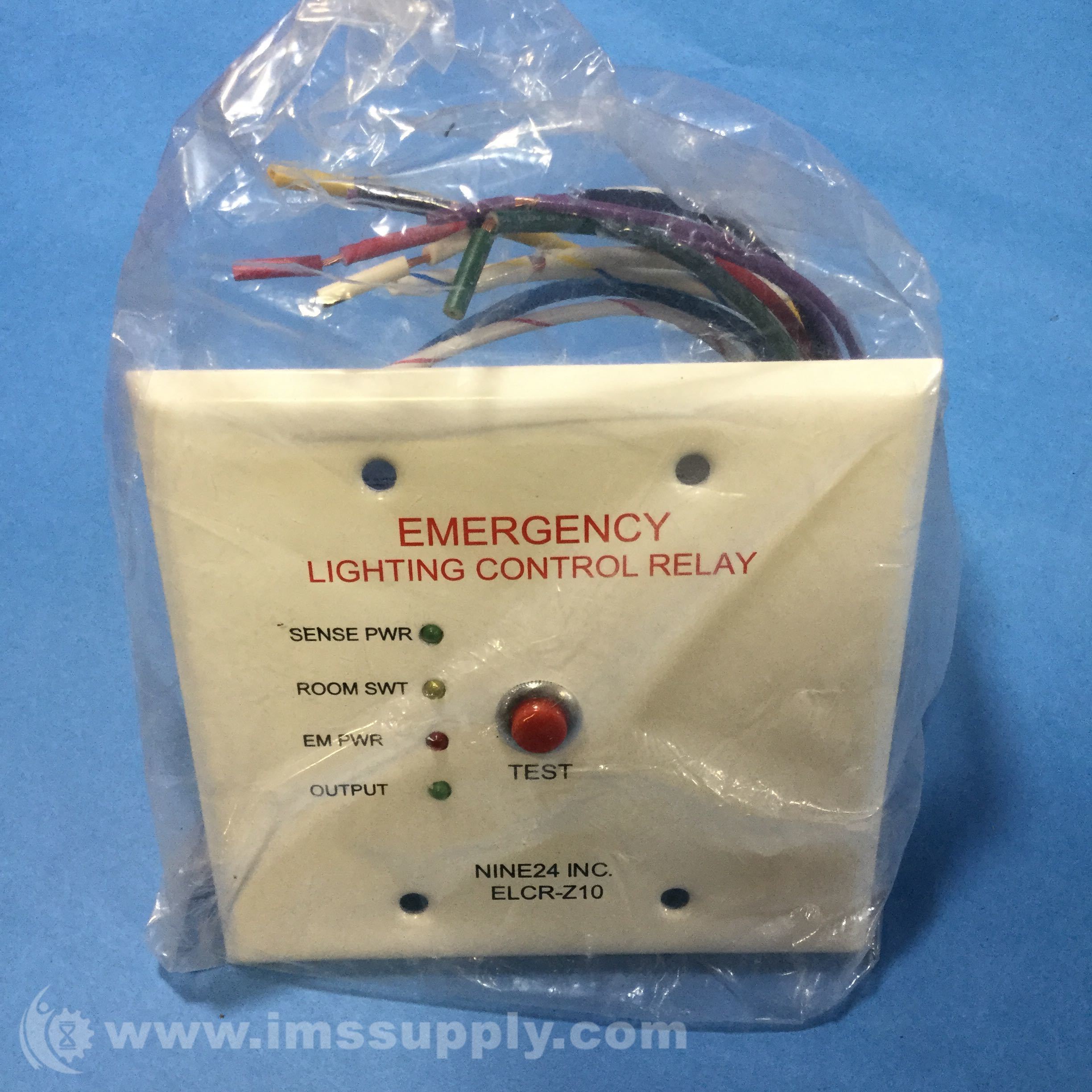 Nine 24 Inc ELCRZ10 Emergency Lighting Control Relay IMS Supply