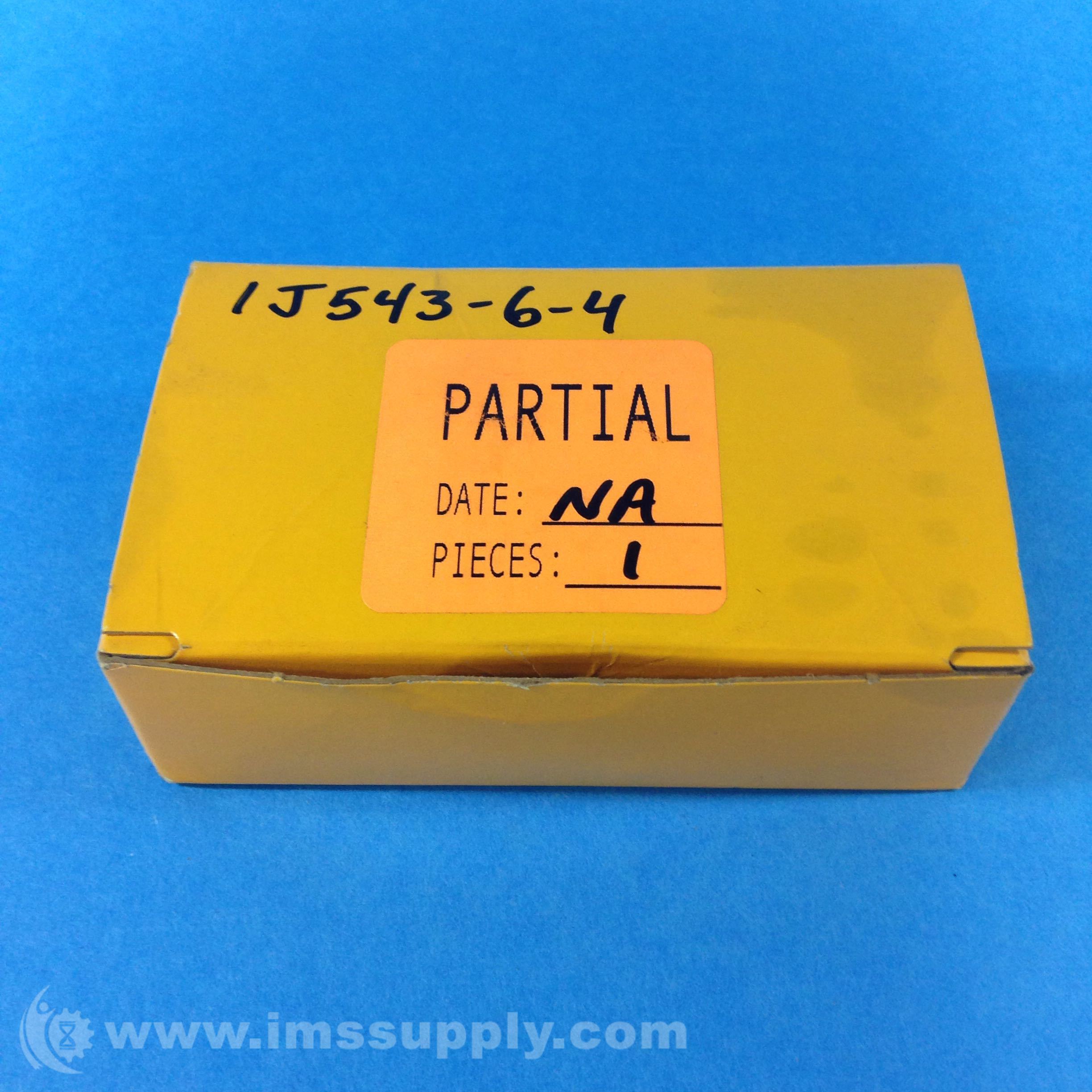 Parker P43-4 R1-R2-R3 Fitting, Crimp, Female JIC, Straight
