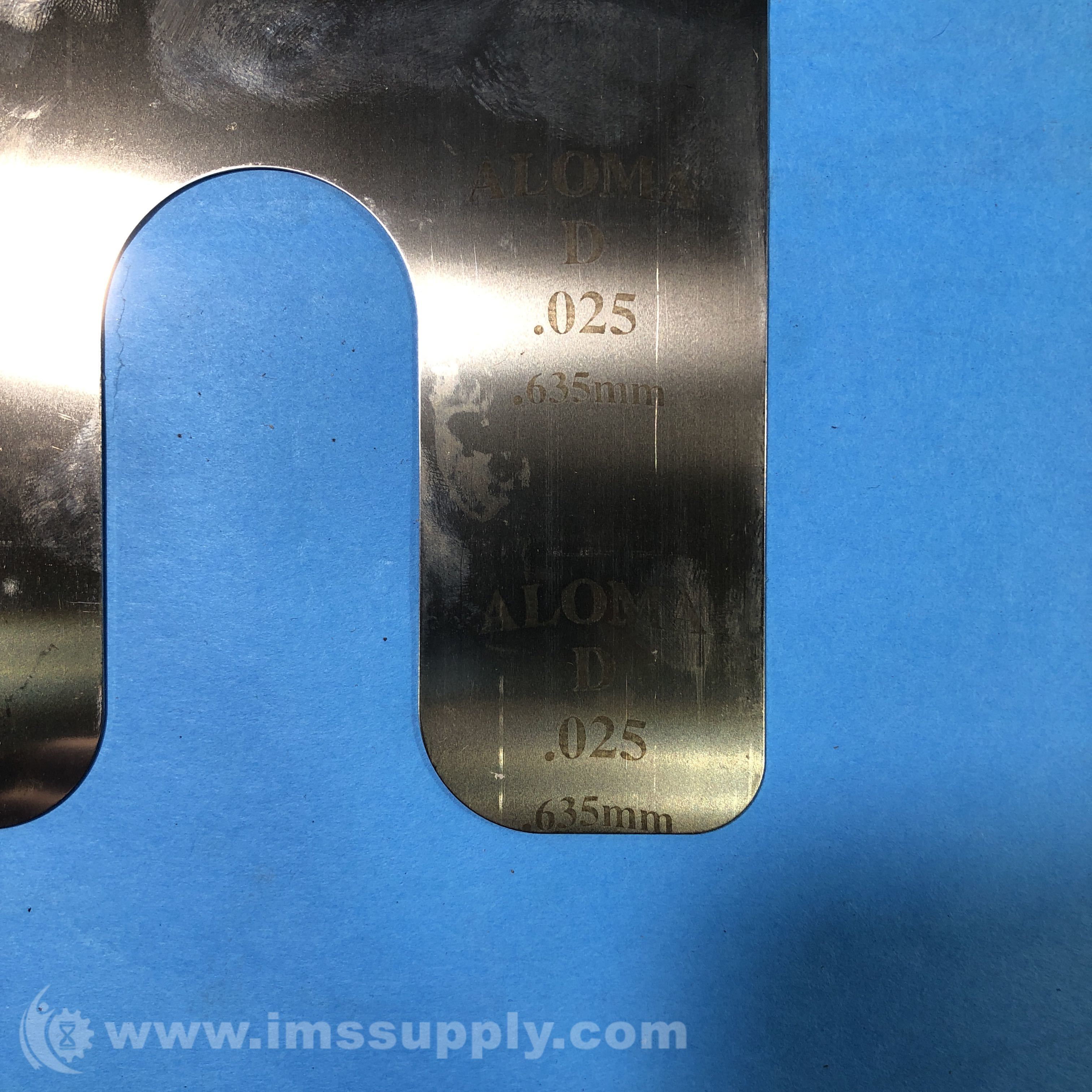 McMasterCarr 26244520 Pack of 12 Stainless Steel Slotted Shims IMS