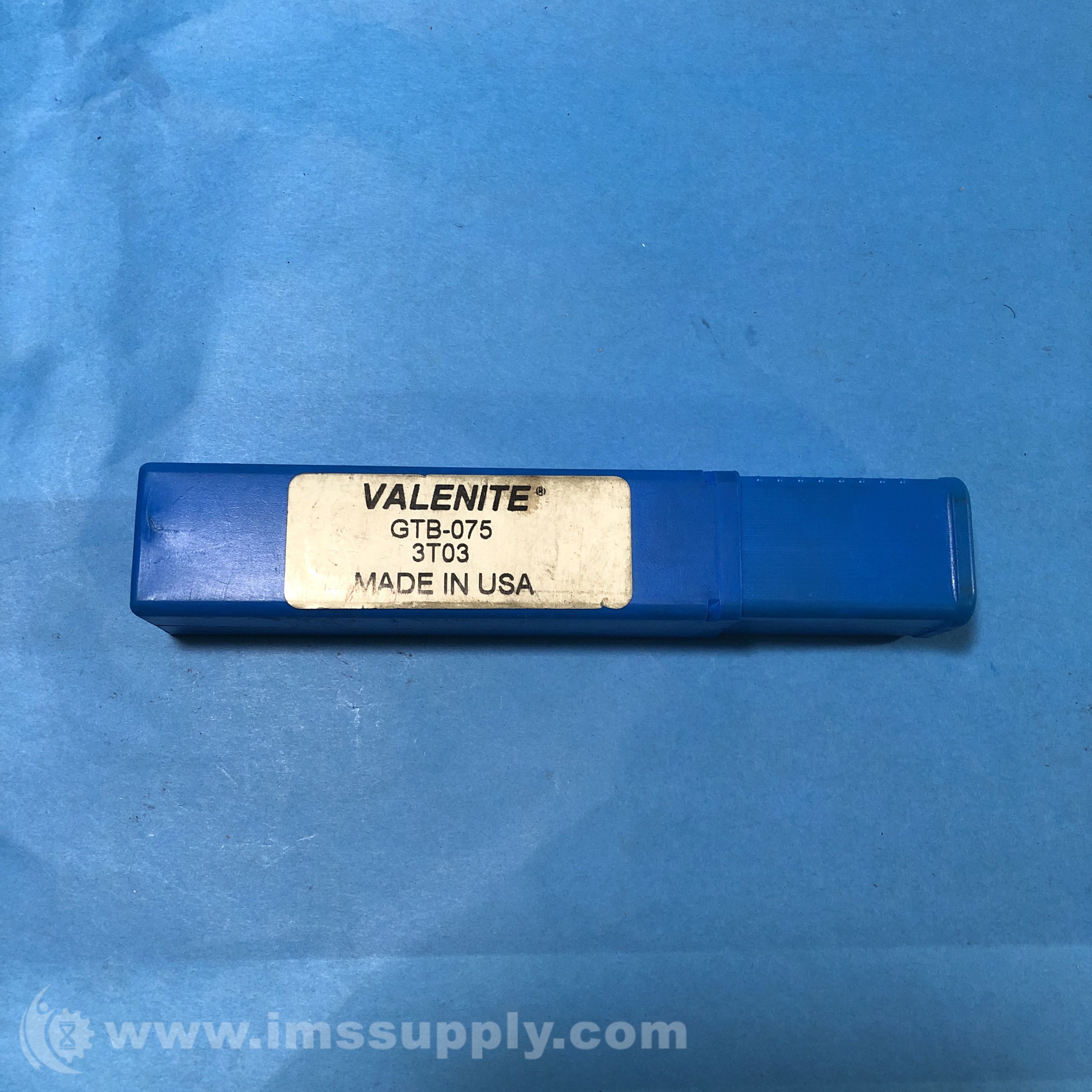 Valenite GTB075 Threading and Grooving Boring Bar IMS Supply