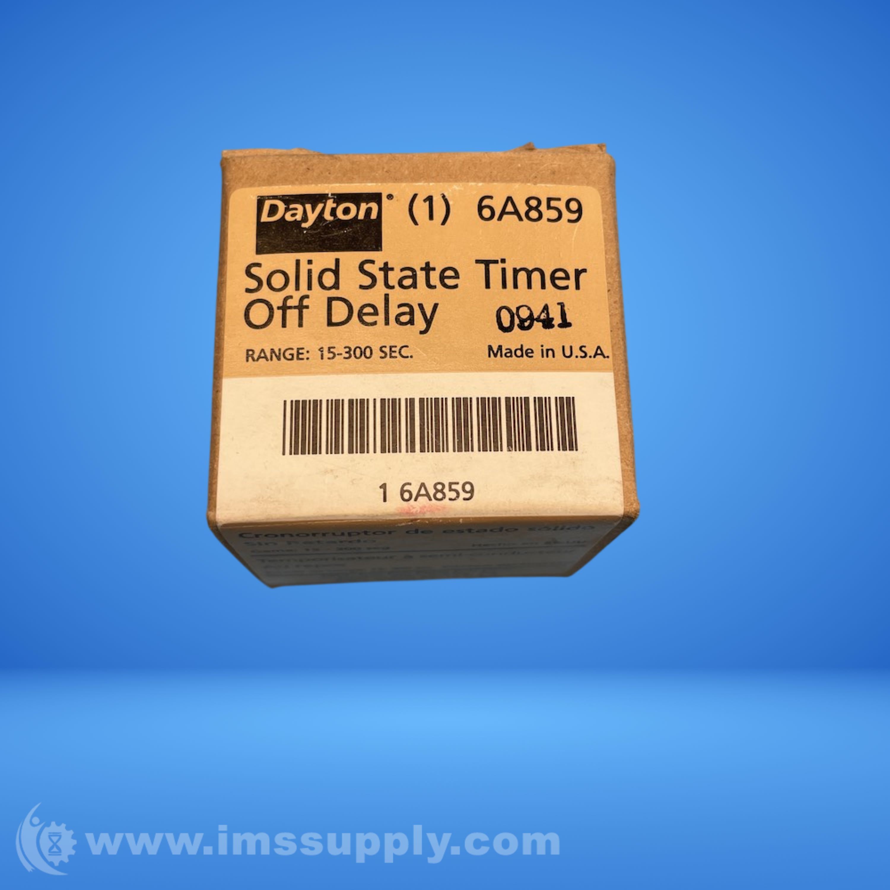 Dayton 6A859 Solid State Timer - IMS Supply