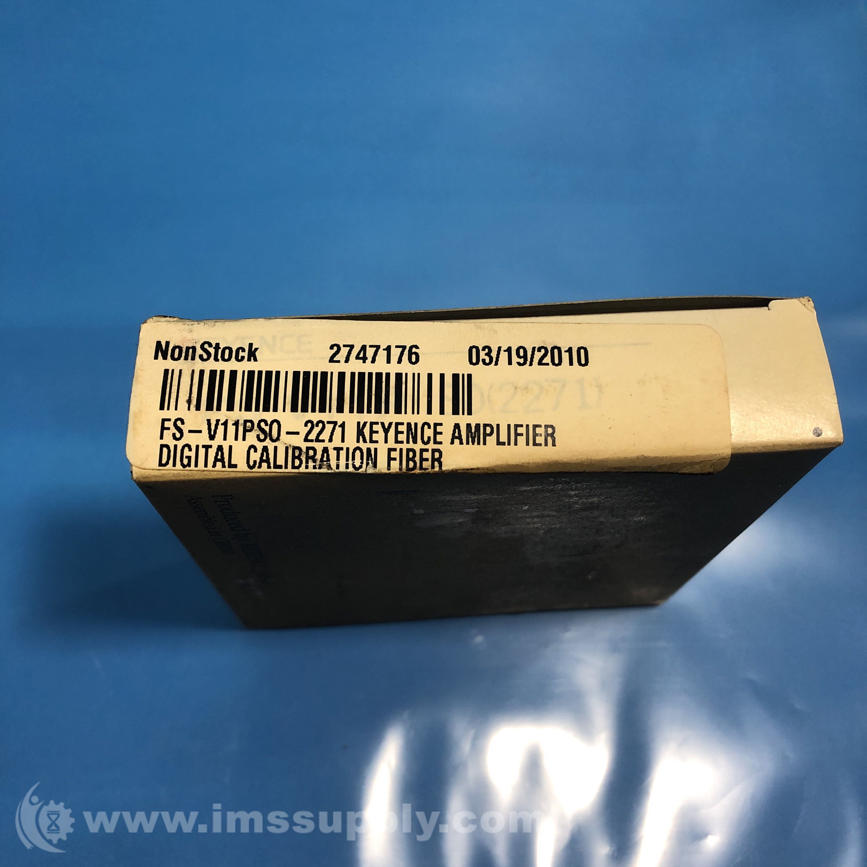 Keyence FSV11PSO2271 Amplifier Digital Calibration Fiber IMS Supply