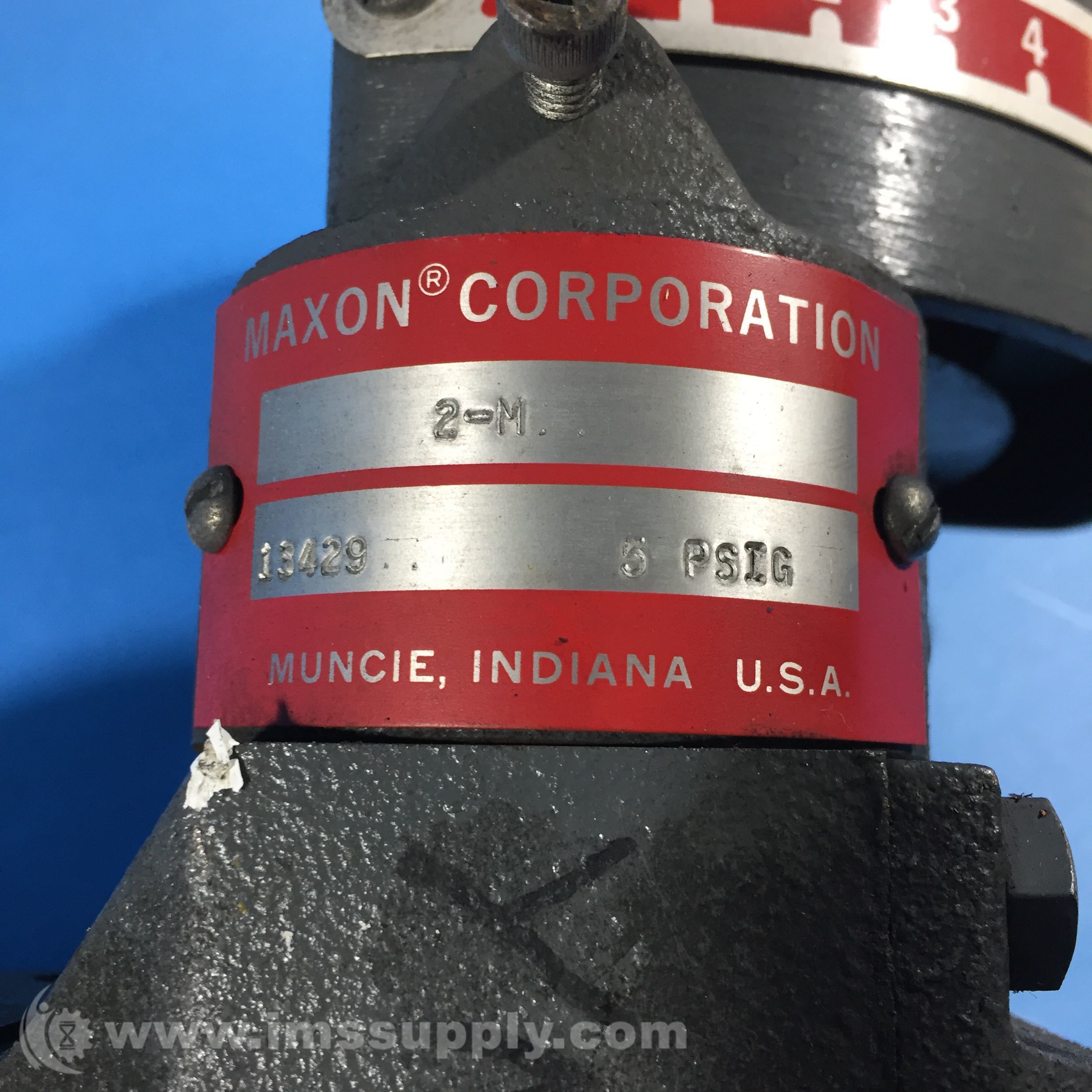 Maxon 2M MicroRatio Valve, 5 PSIG IMS Supply