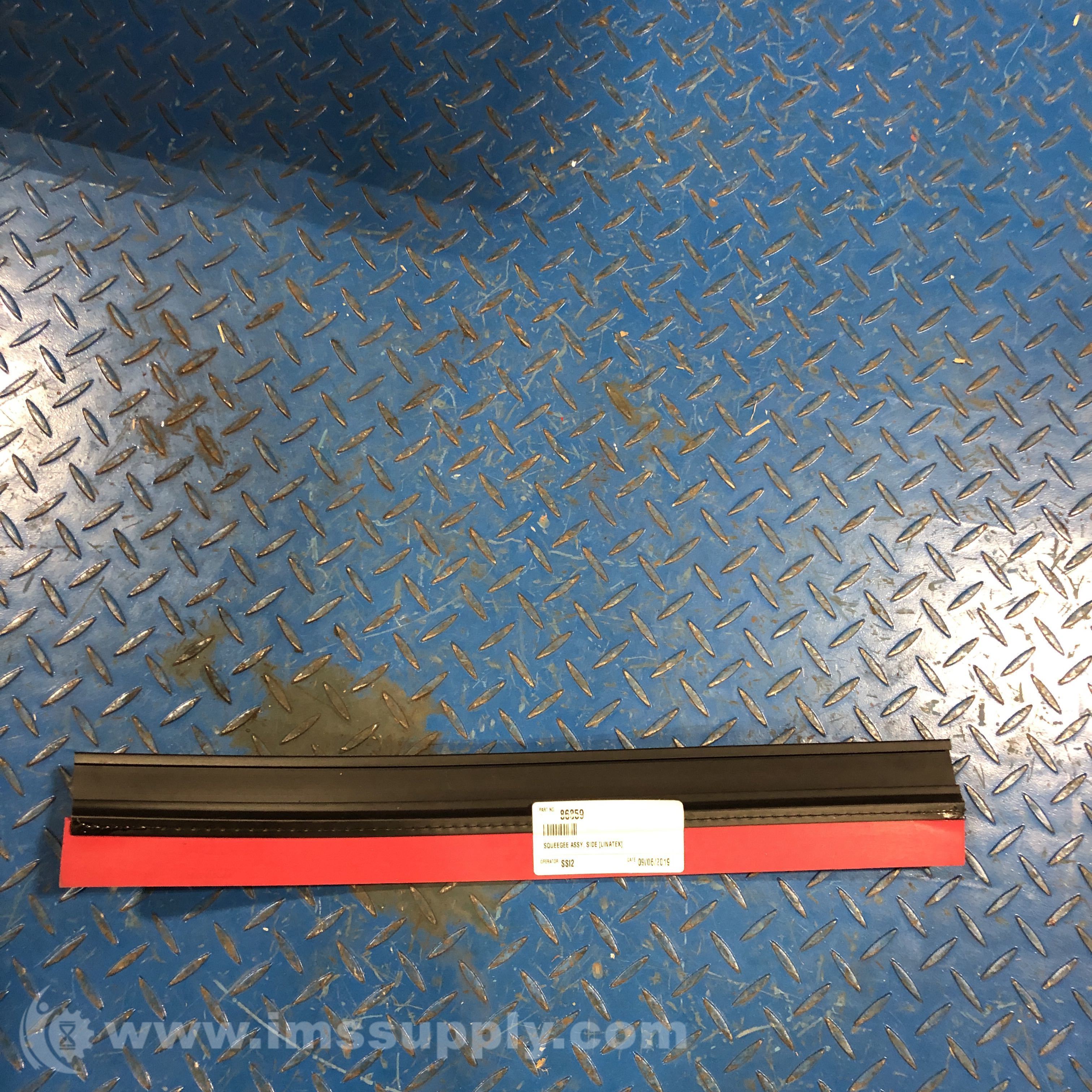 Tennant 86859 Side Squeegee Blade, Durable and Oil Resistant Blad IMS