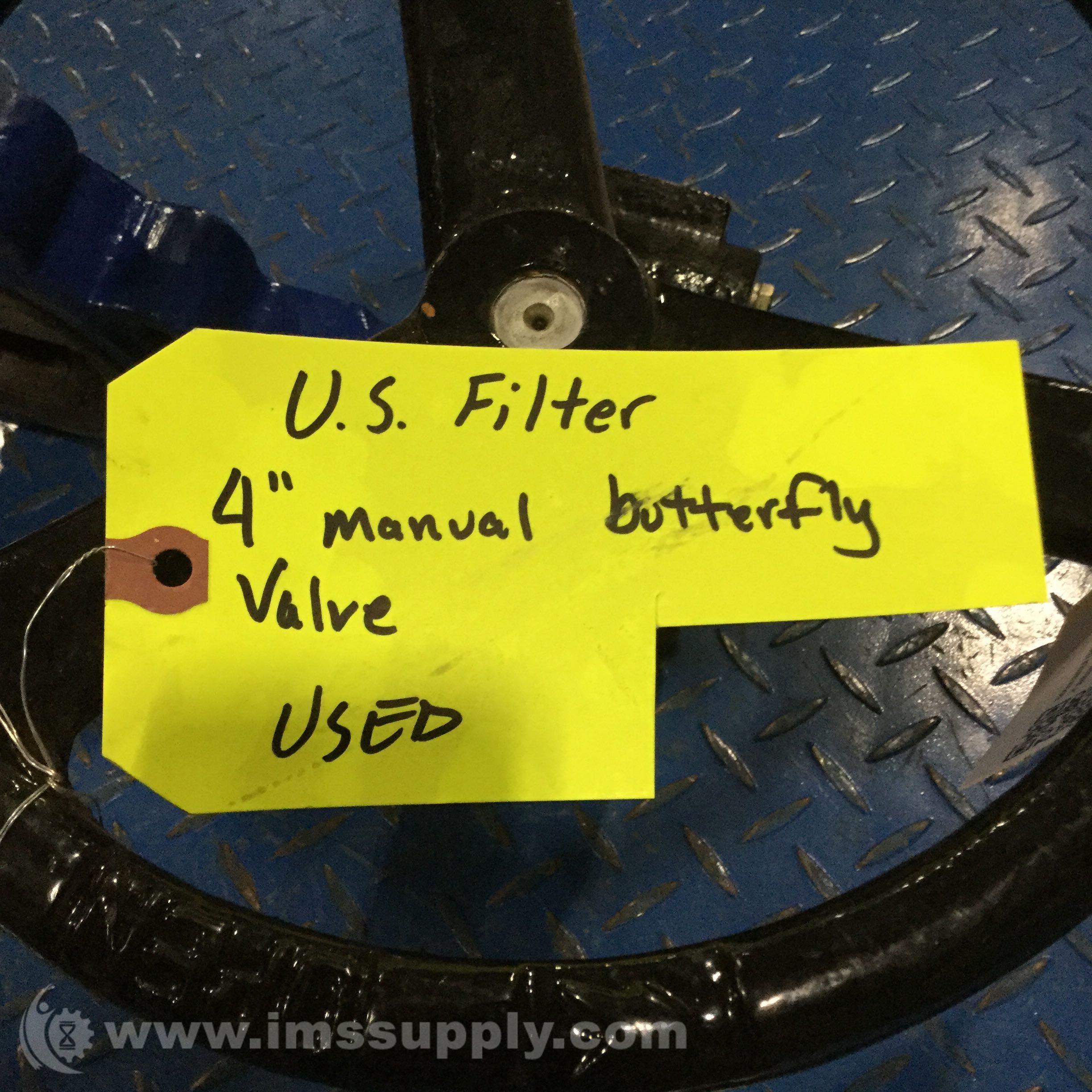 Evoqua Water Technologies 4 MANUAL BUTTERFLY VALVE IMS Supply