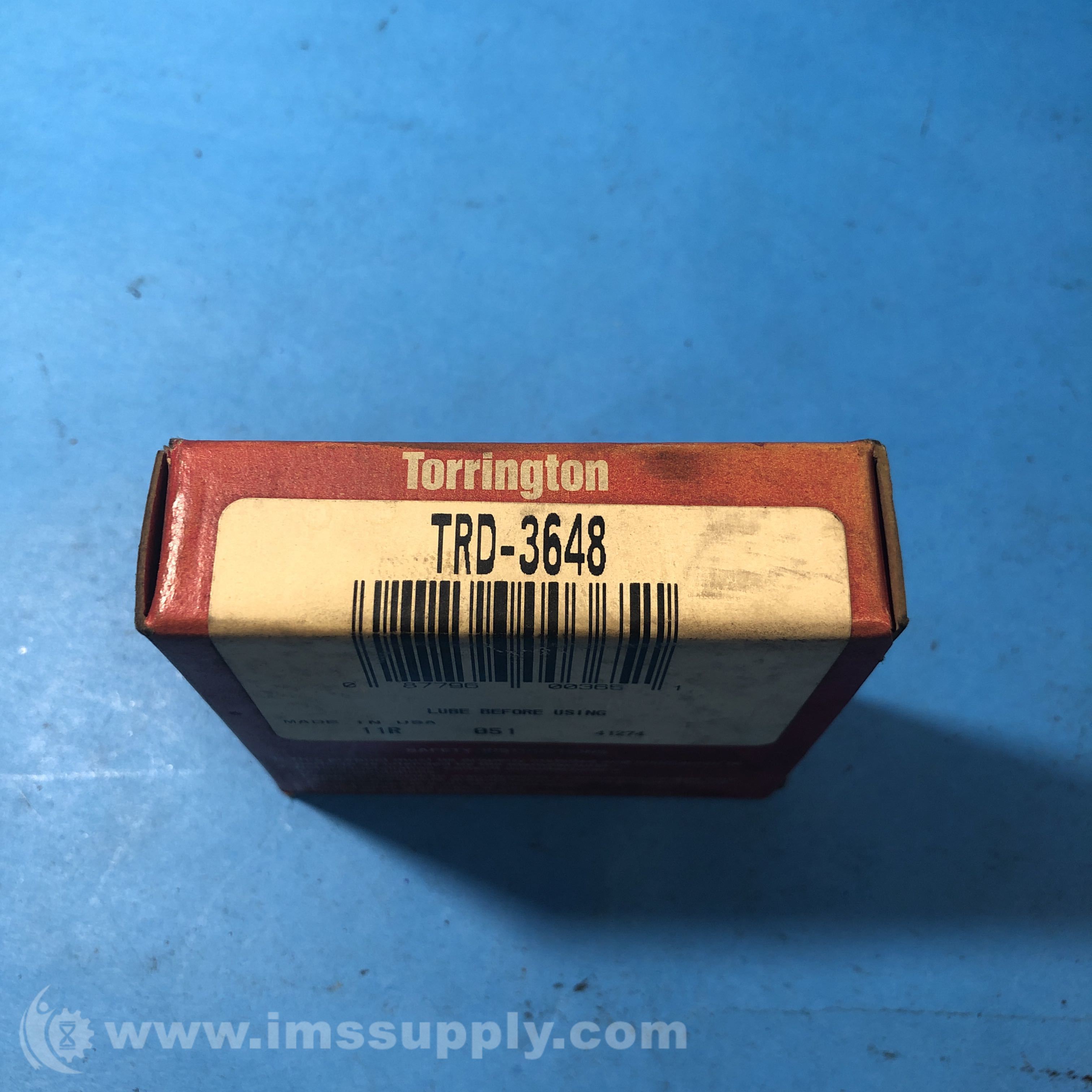 Torrington TRD3648 Thrust Washer (Inch) IMS Supply