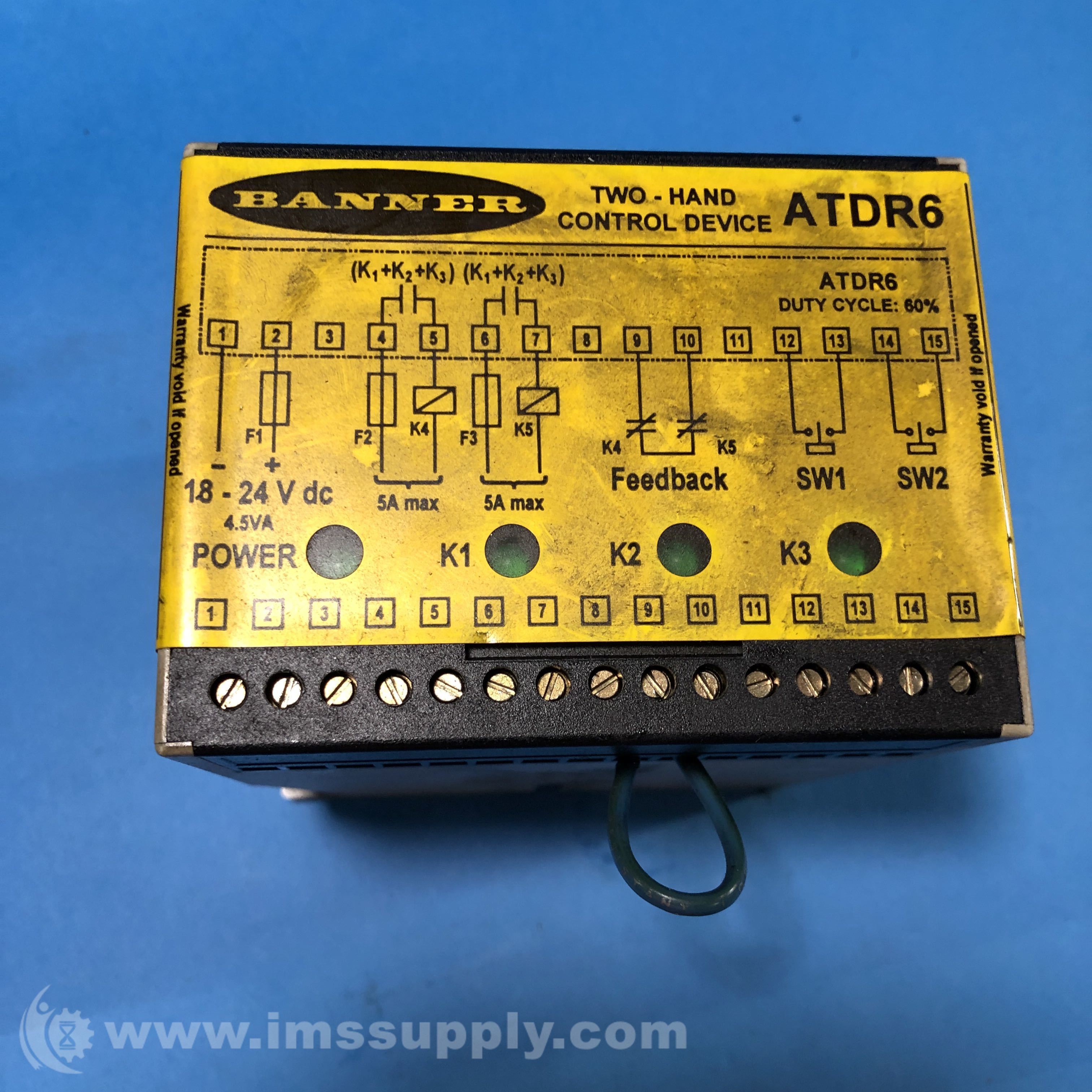 Banner ATDR6 Two Hand Control Device - IMS Supply