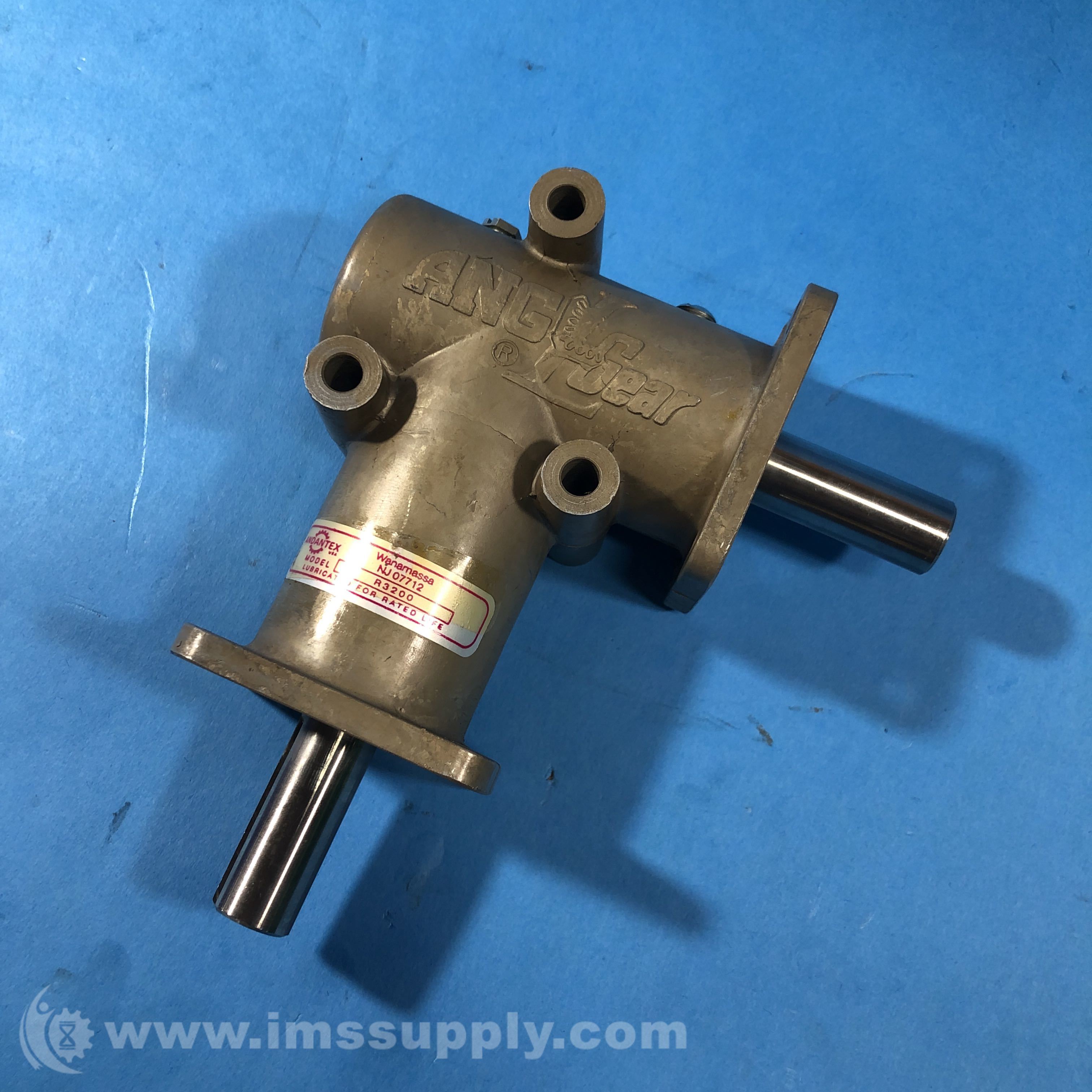 Andantex R3200 Anglgear Right Angle Bevel Gear Drive Universal - IMS Supply
