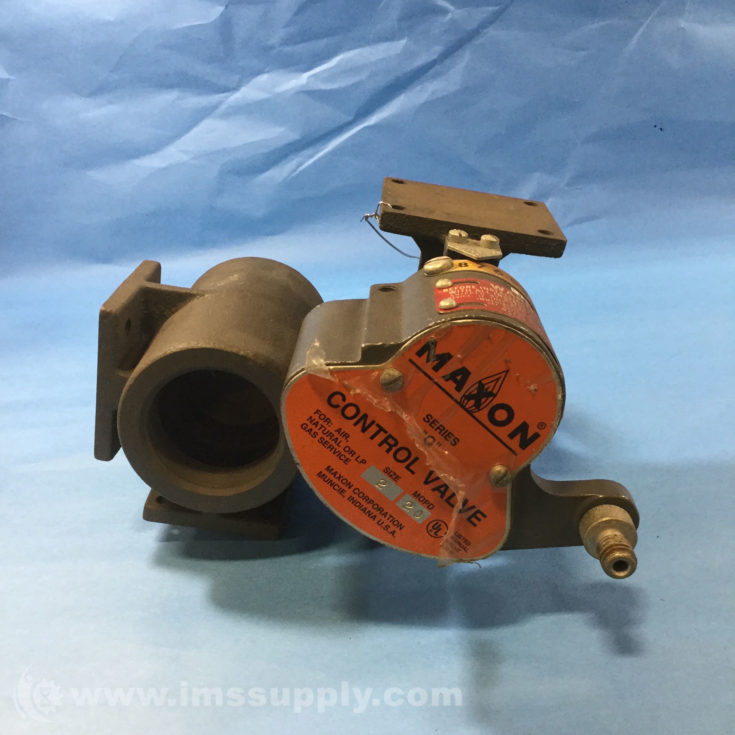 Maxon Series Q Control Valve Size 2 MOPD 20 IMS Supply