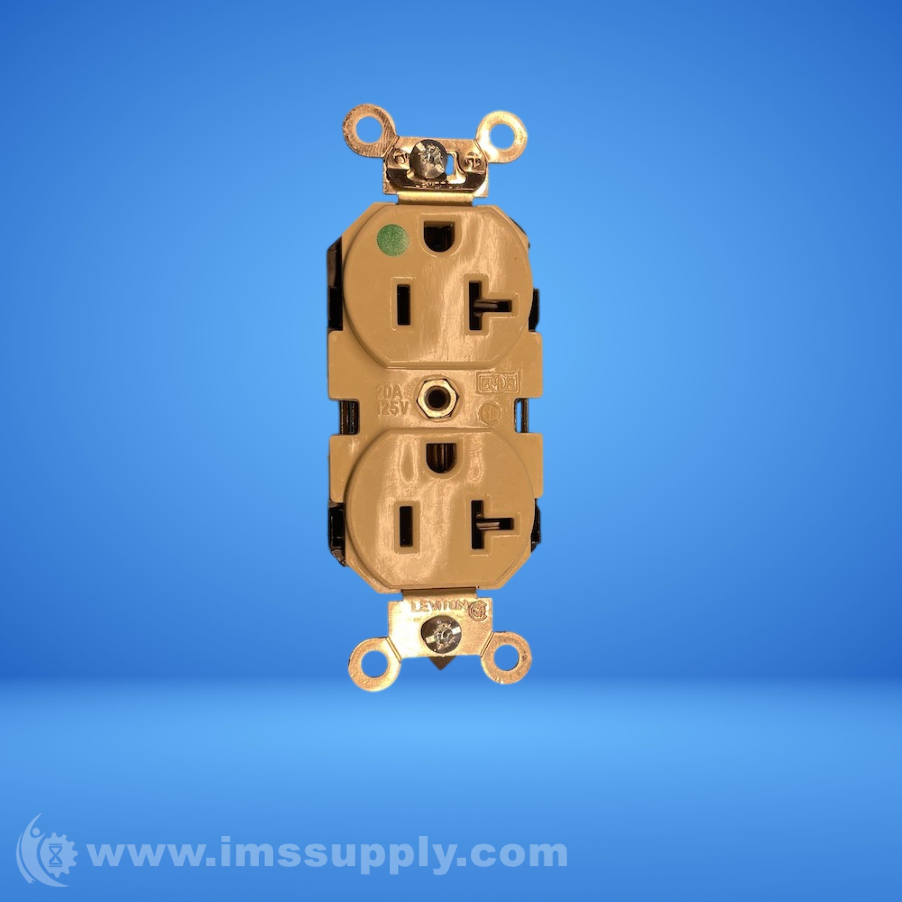 Leviton 8300-I Hospital Grade Duplex Receptacle - IMS Supply