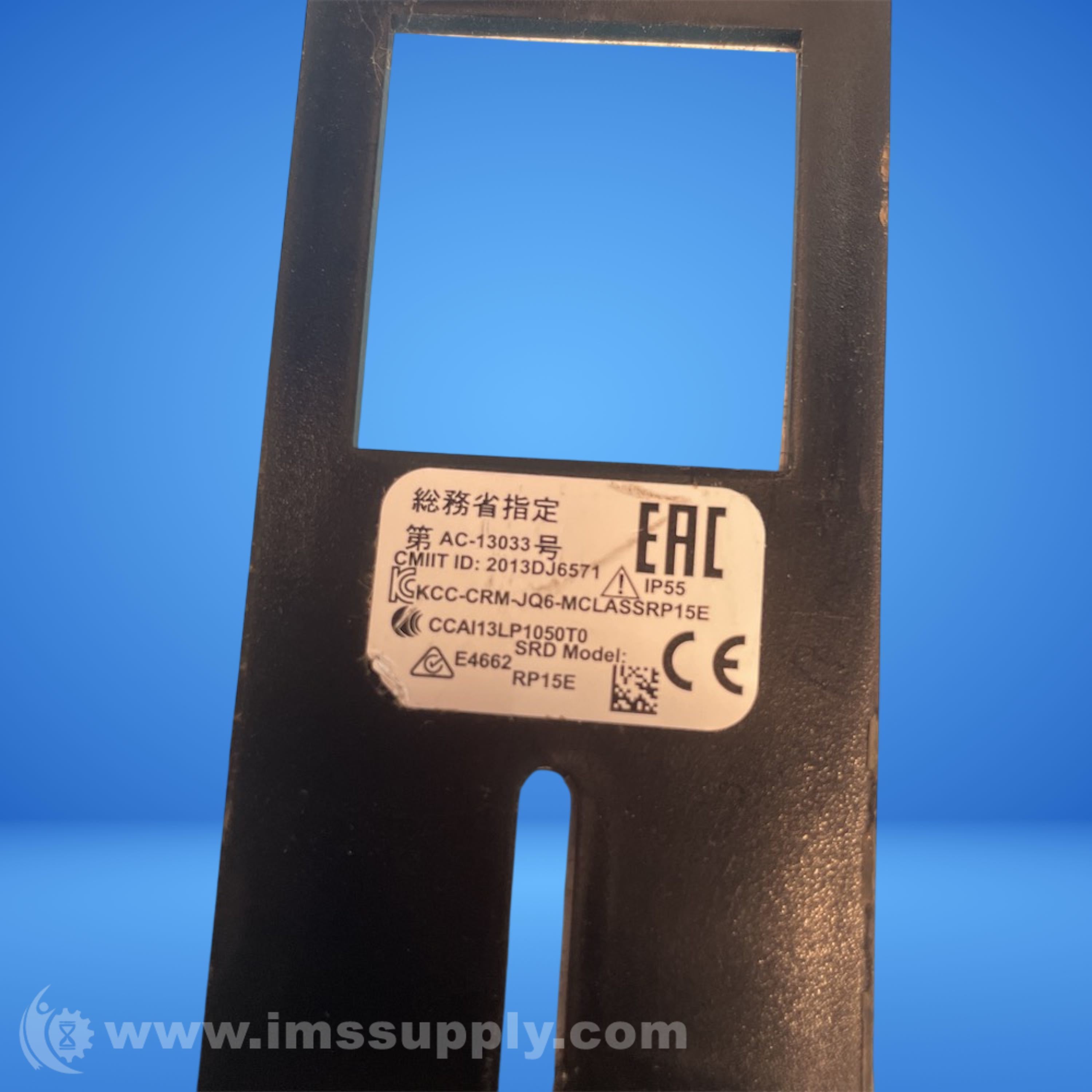 EAC AC-13033 Industrial Control Panel - IMS Supply