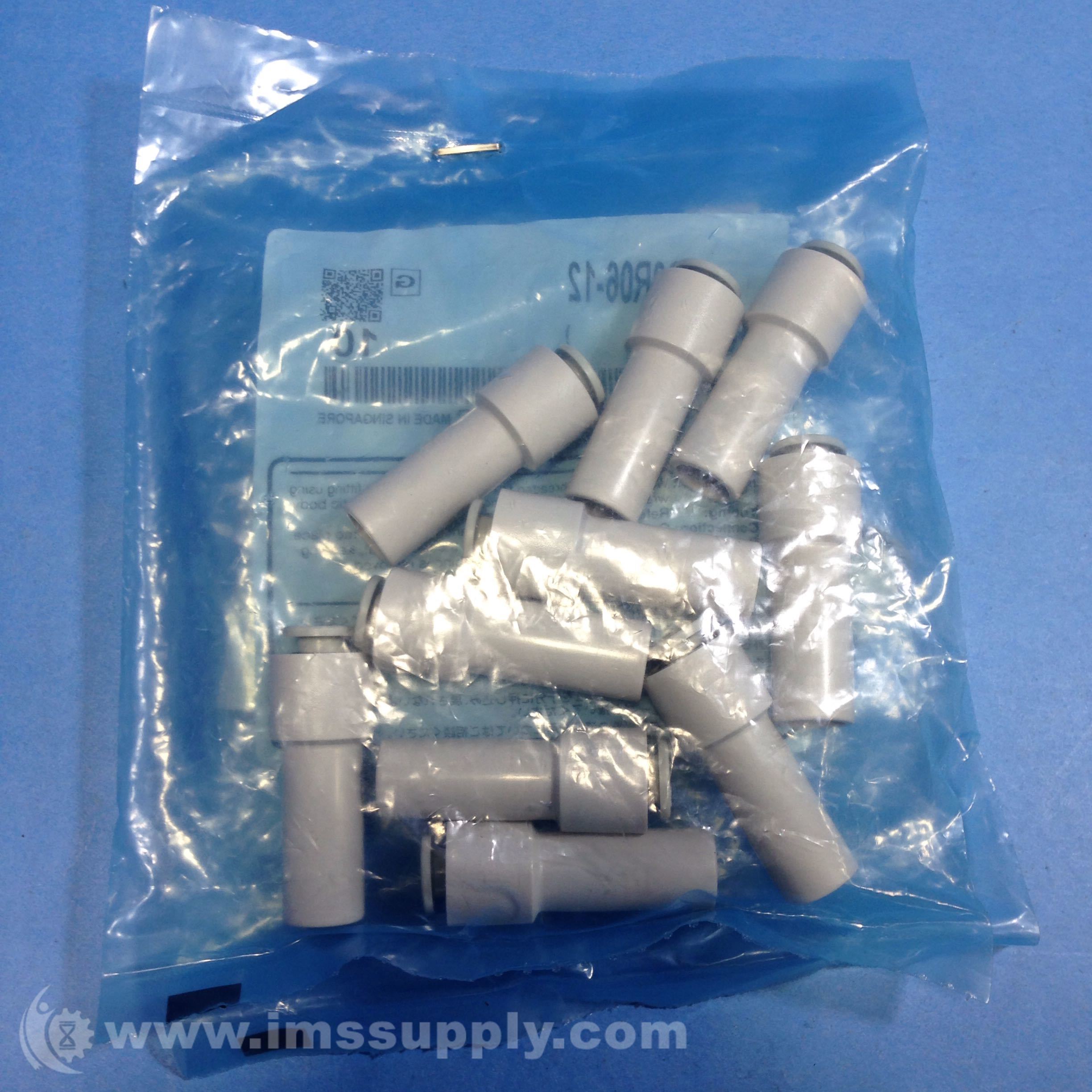 SMC KQ2R06-12 Fitting, Plug-In Reducer *LQA, A: KQ2R06-12A - IMS Supply