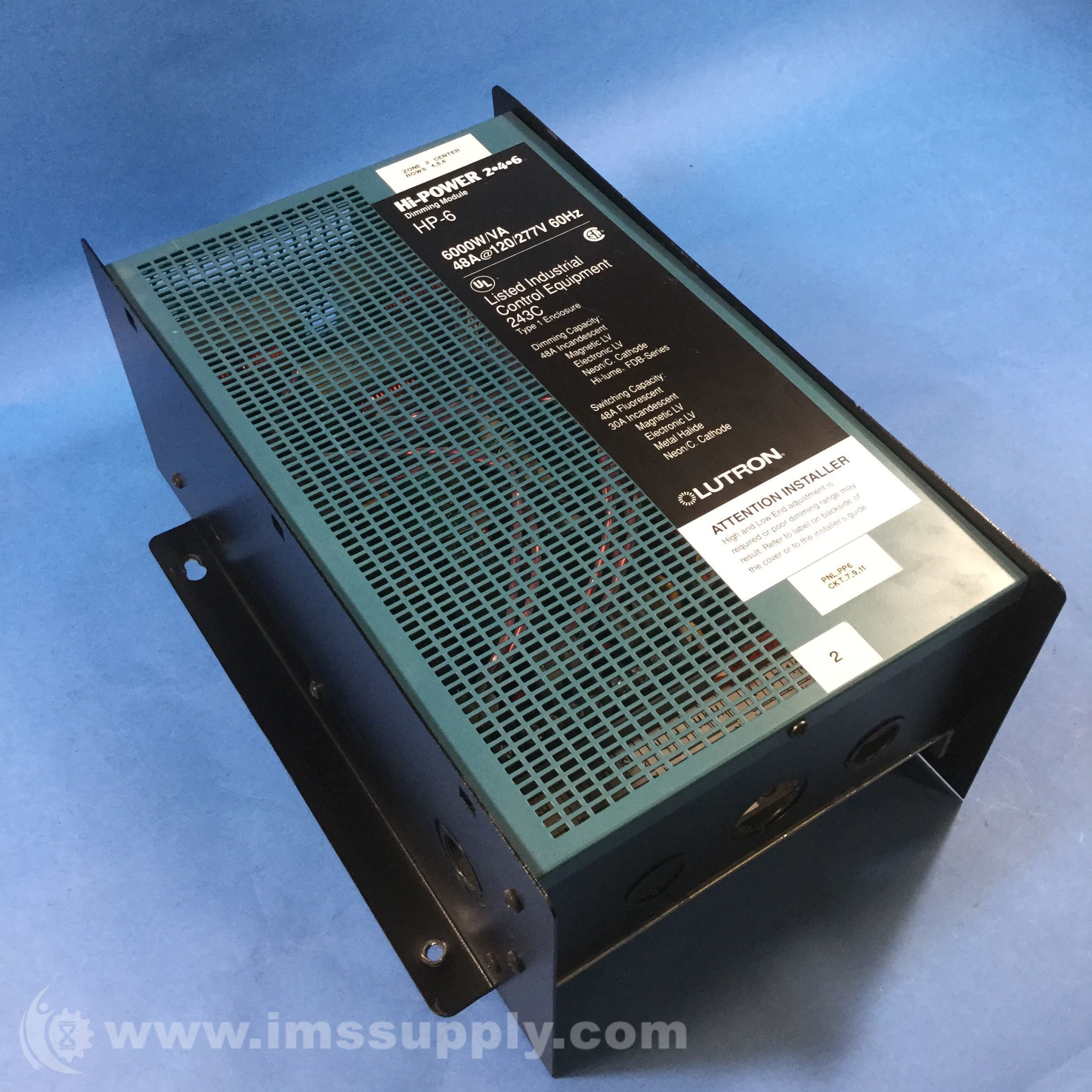 Lutron 6000W/VA HiPower 246 Dimming Module IMS Supply