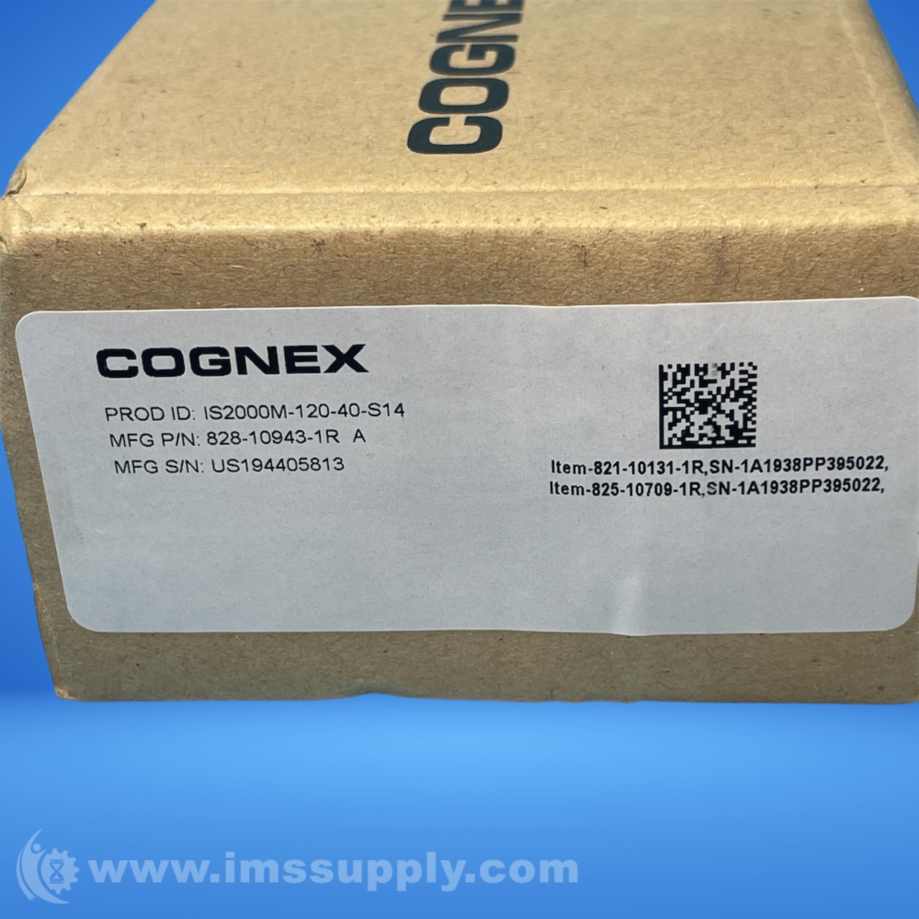 Cognex IS2000M-120-40-S14 Digital Industrial Vision Camera - IMS Supply